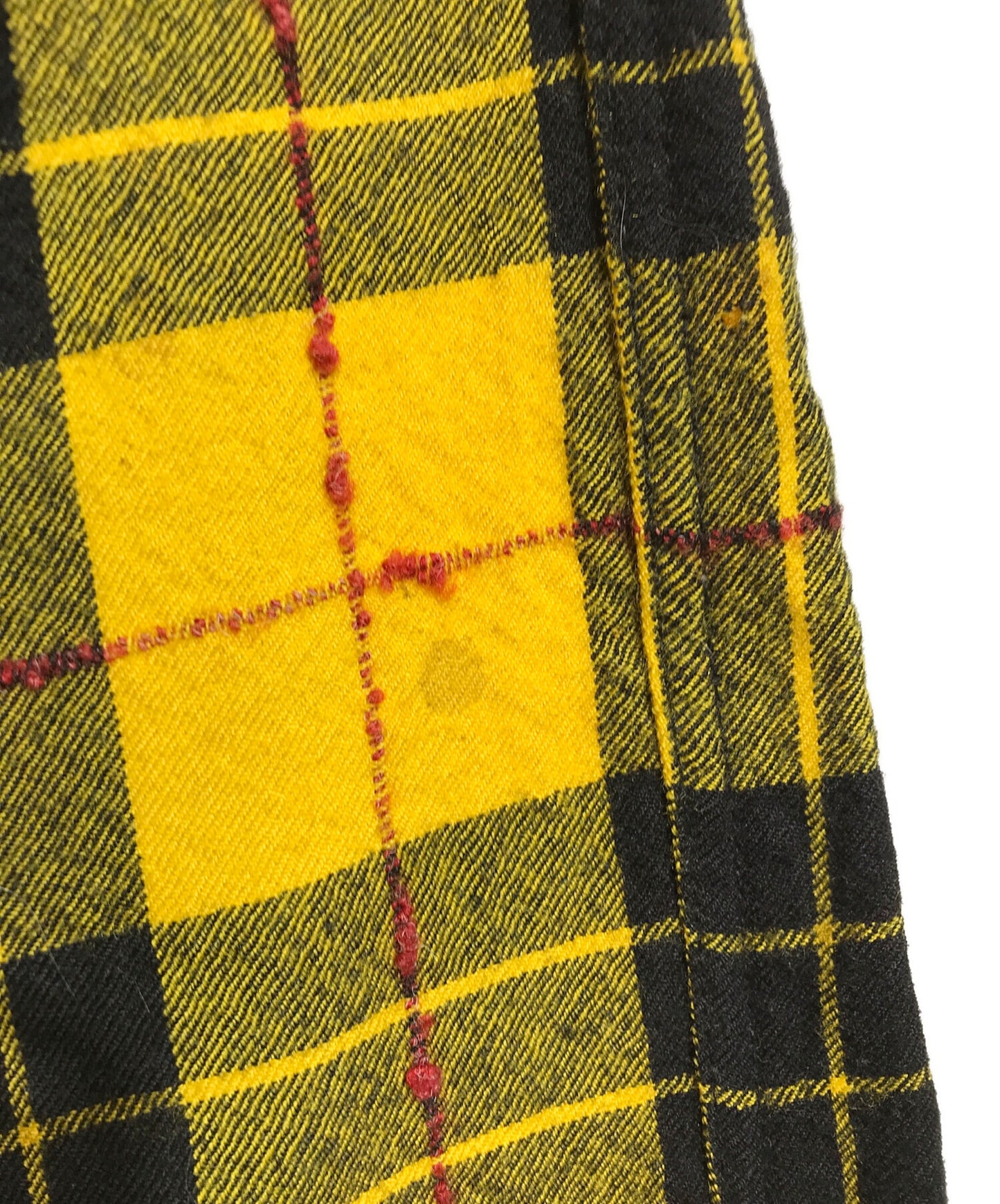 [Pre-owned] tricot COMME des GARCONS sarouel check pants TL-P008