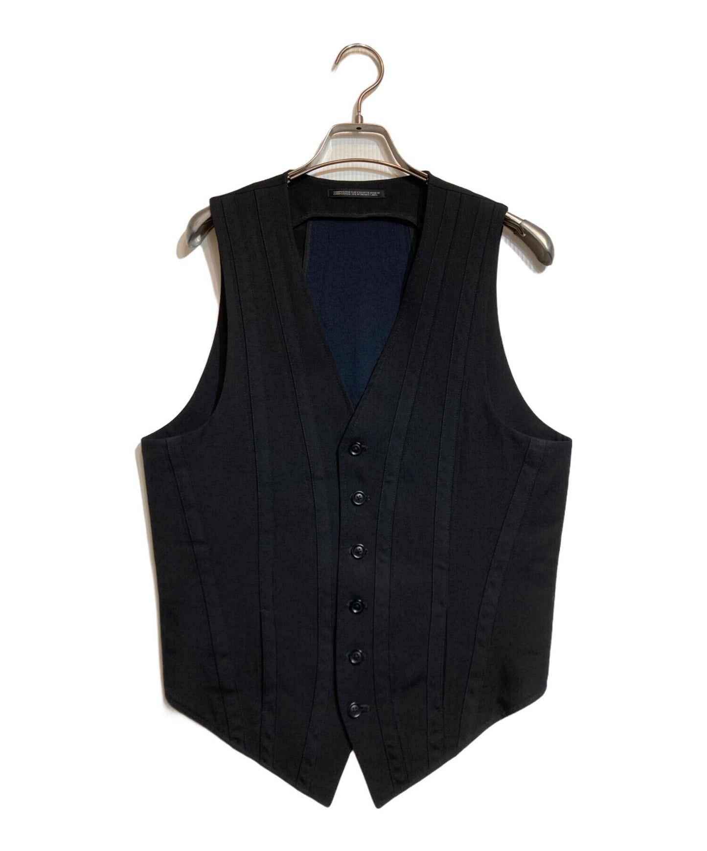 [Pre-owned] Yohji Yamamoto pour homme Knit Switching Line Design Vest HO-V14-100