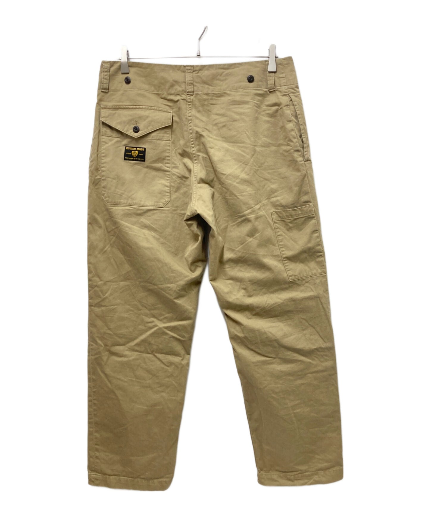 [Pre-owned] HUMAN MADE Straight-leg cargo trousers HM28PT014