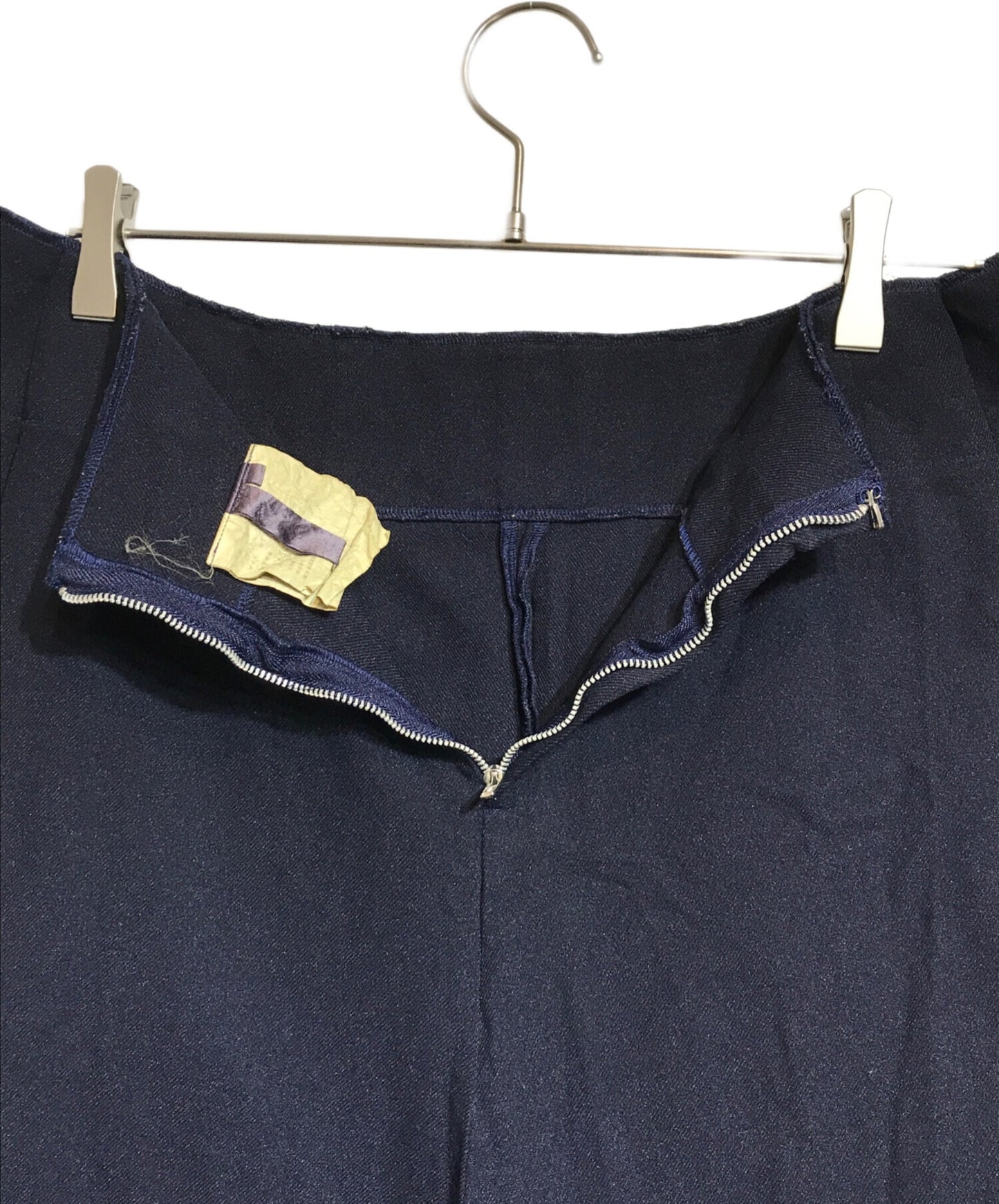 [Pre-owned] COMME des GARCONS Poly shrink product dyed inside-out skirt GE-S004