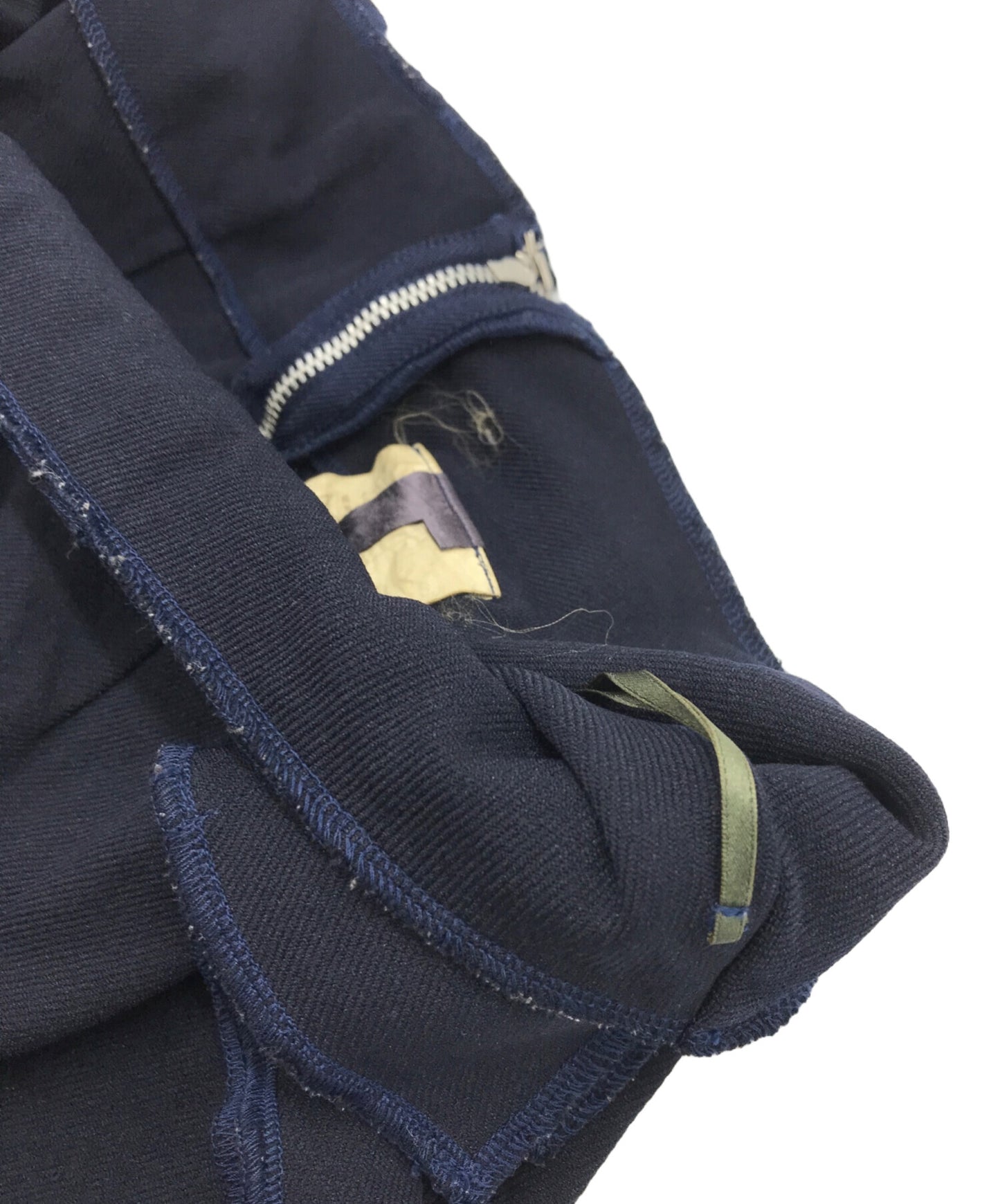 [Pre-owned] COMME des GARCONS Poly shrink product dyed inside-out skirt GE-S004