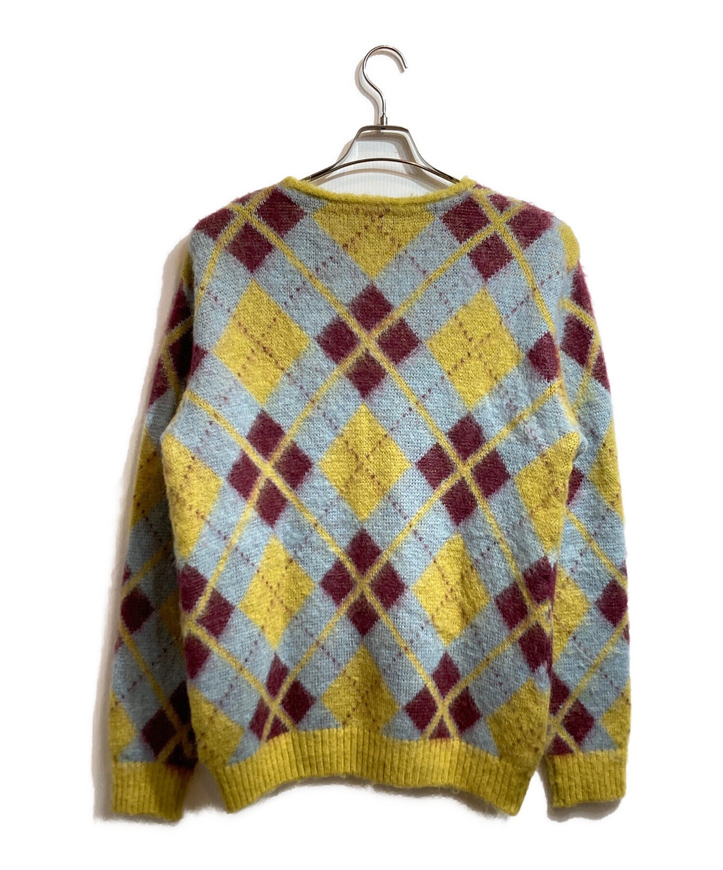 [Pre-owned] Needles MOHAIR CARDIGAN ARGYLE J0256