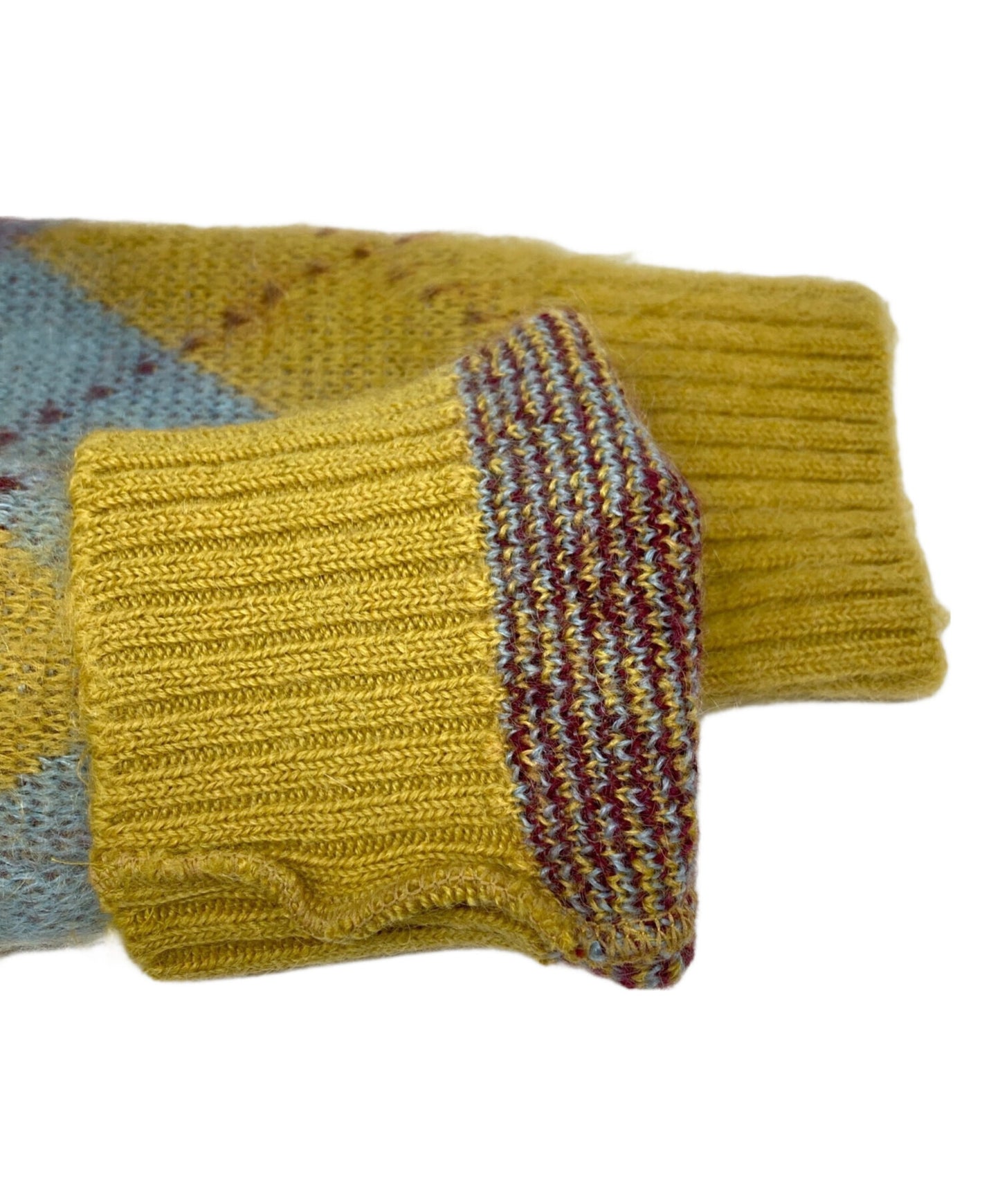 [Pre-owned] Needles MOHAIR CARDIGAN ARGYLE J0256