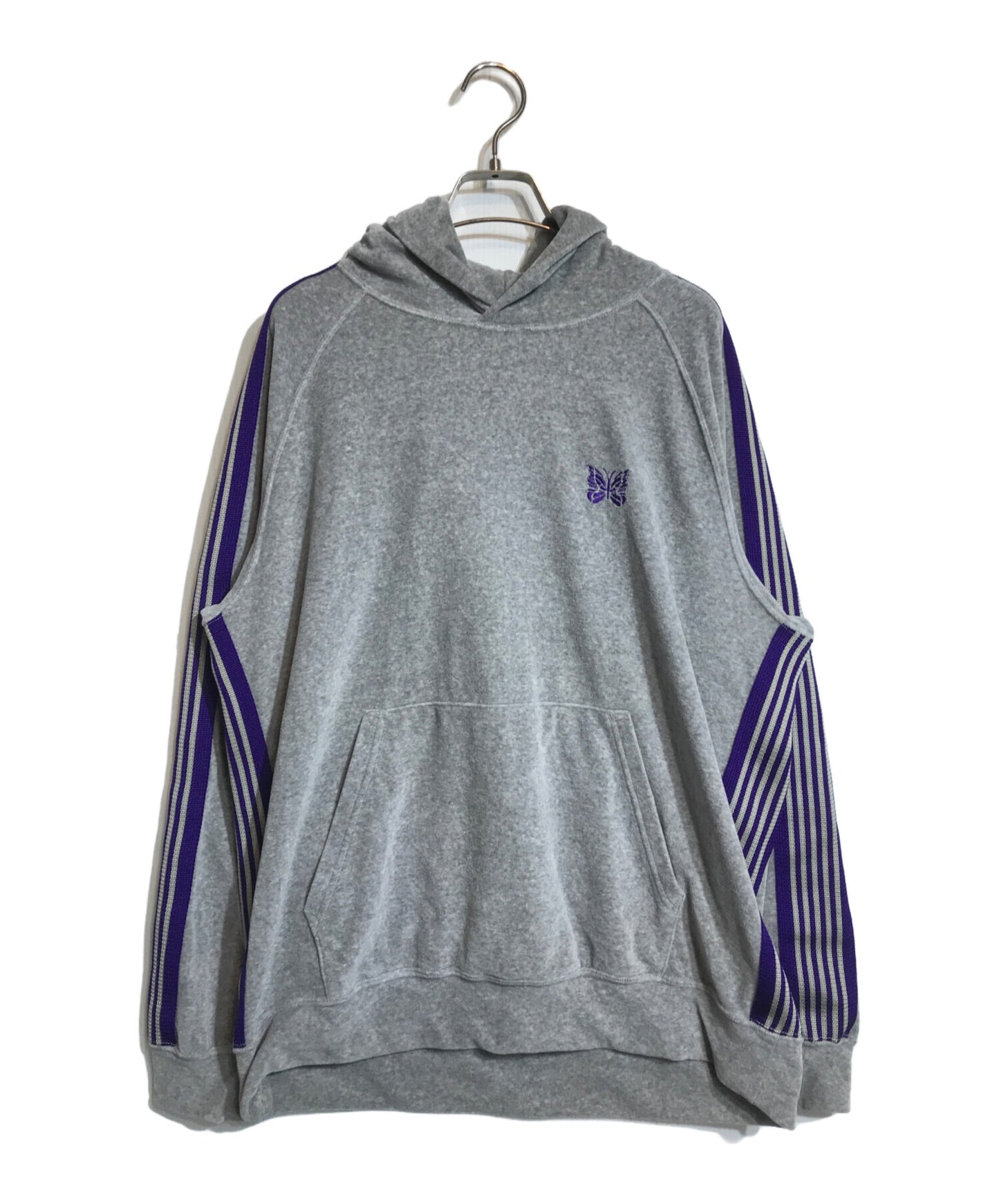 [Pre-owned] Needles TRACK HOODIE-C/PE VELOUR KP226.