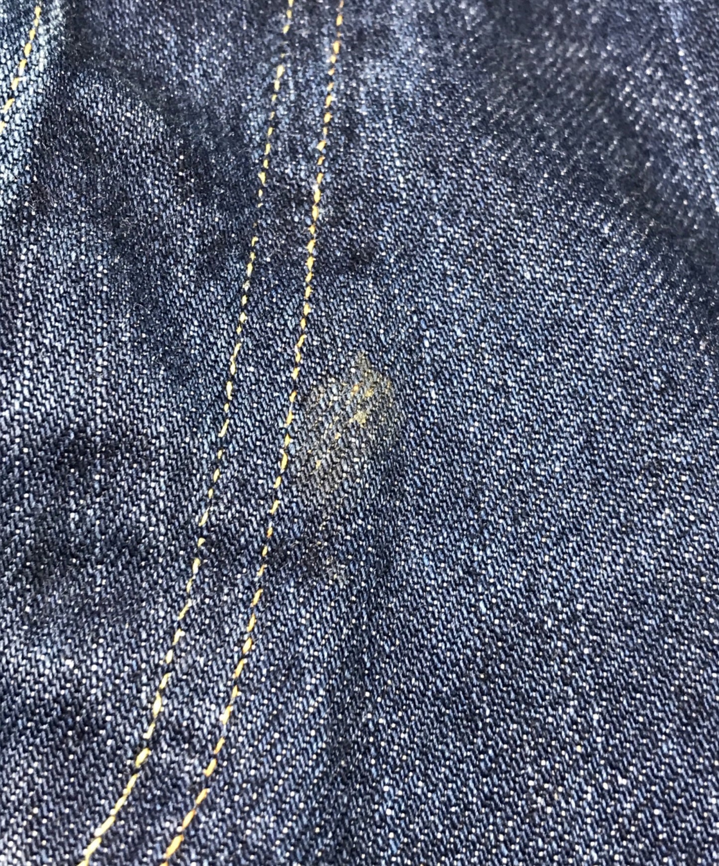 [Pre-owned] EVISU 9001 gull painted denim pants