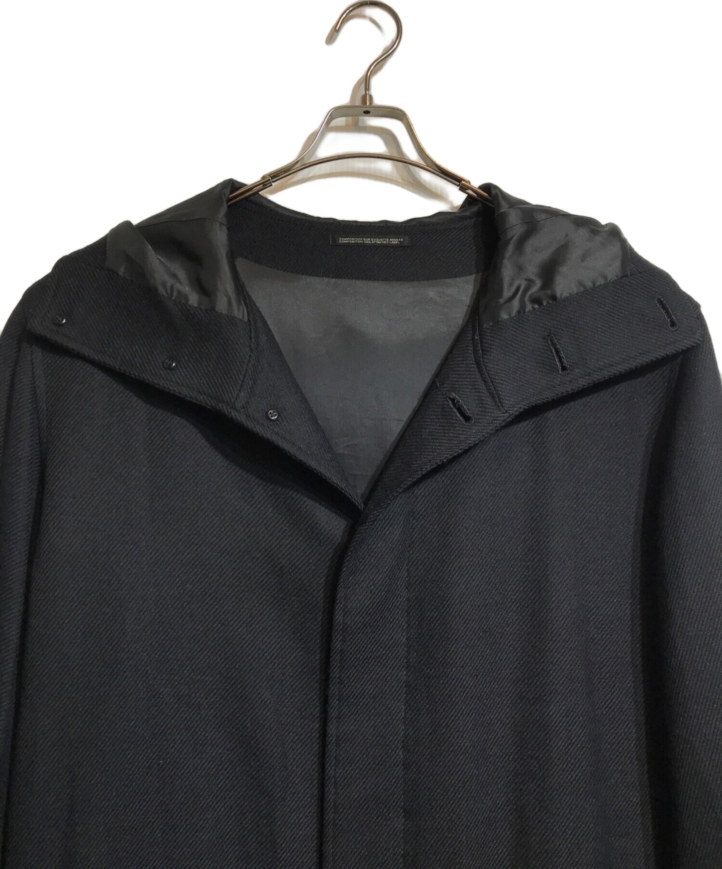 [Pre-owned] Yohji Yamamoto pour homme Hooded long coat HY-C14-144