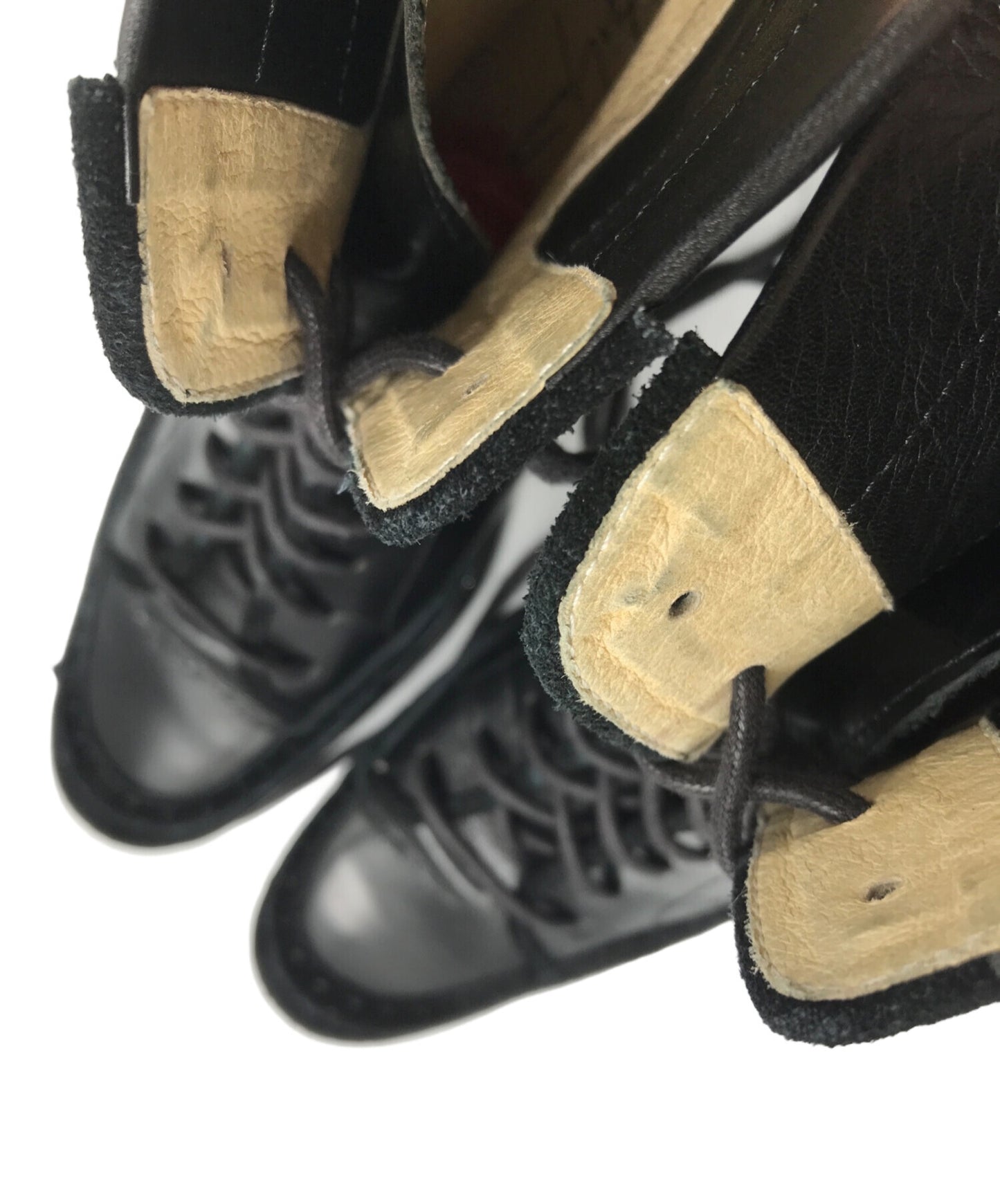 [Pre-owned] YOHJI YAMAMOTO lace-up boots