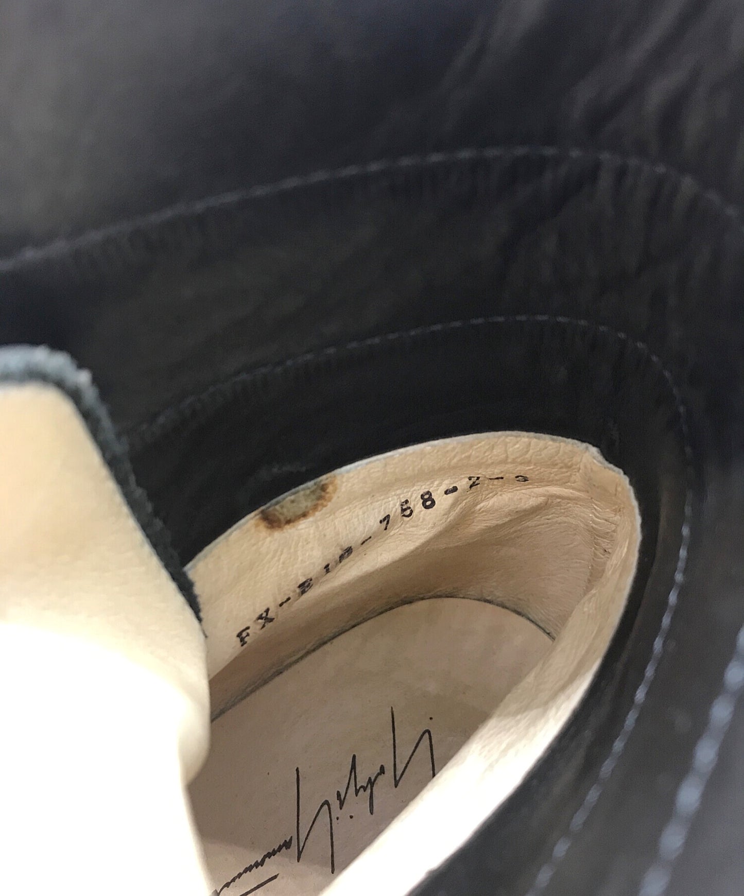 [Pre-owned] YOHJI YAMAMOTO lace-up boots