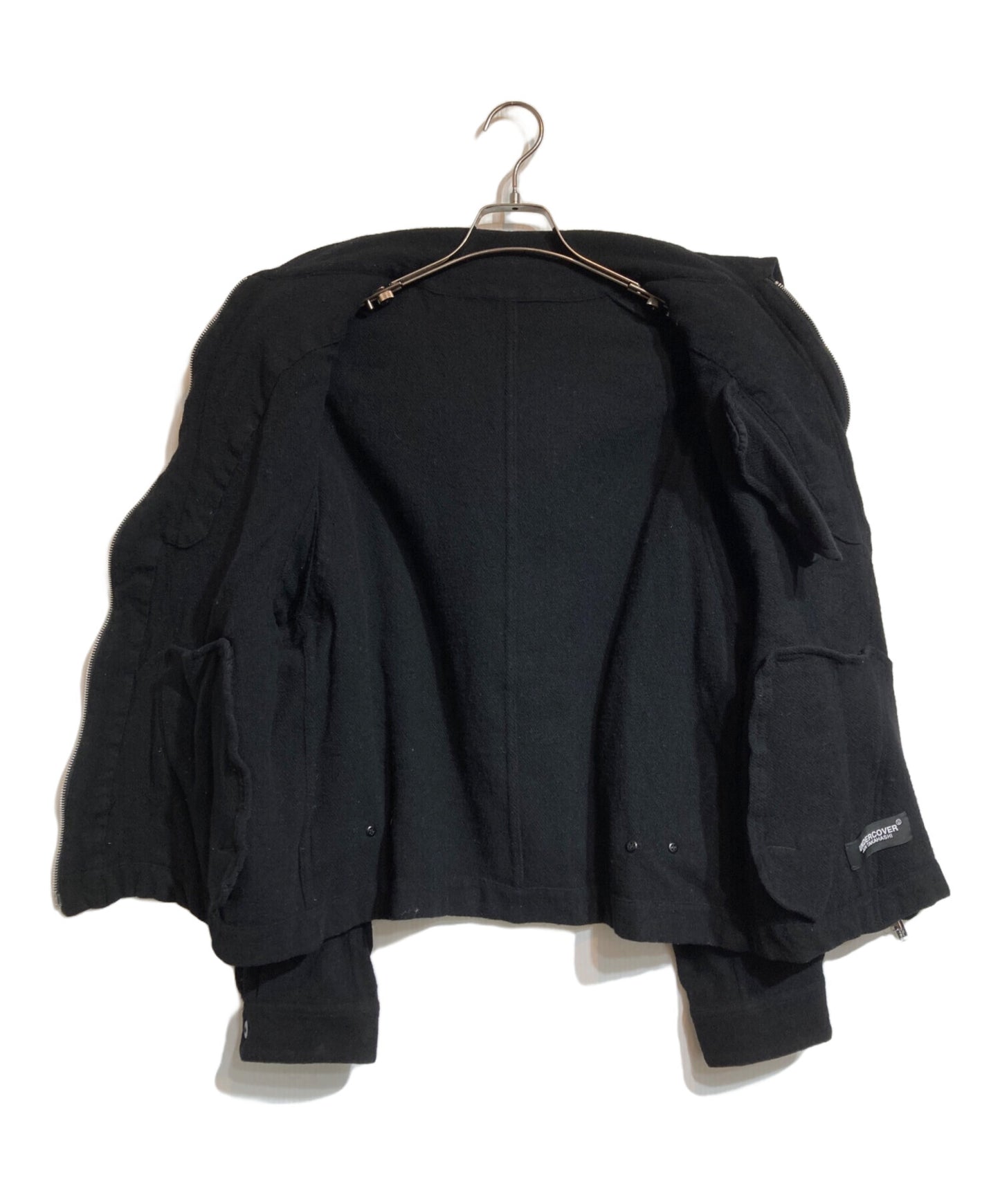 [Pre-owned] UNDERCOVER Shrunken Wool Hooded Layered Blouson UC2A4208