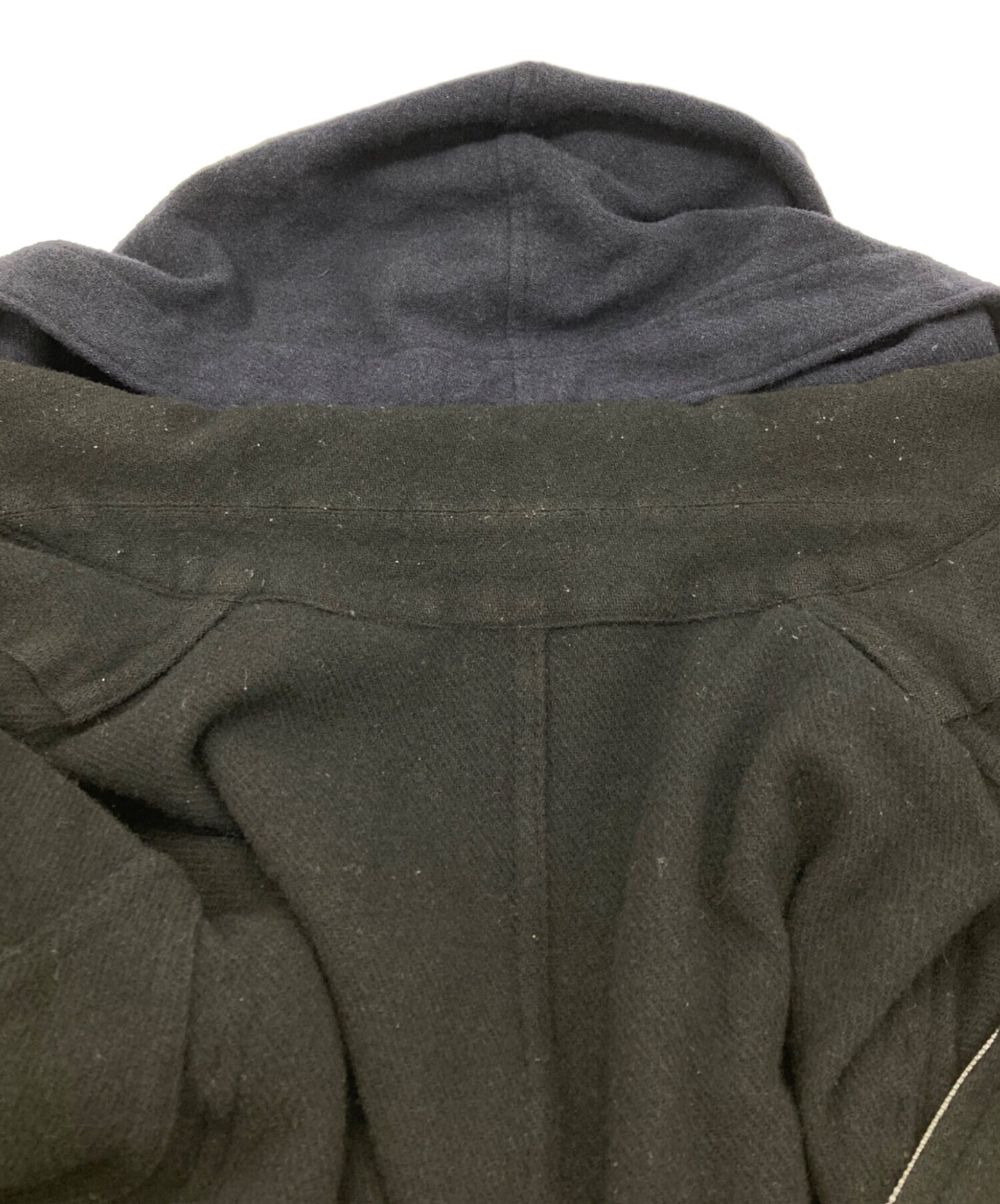 [Pre-owned] UNDERCOVER Shrunken Wool Hooded Layered Blouson UC2A4208