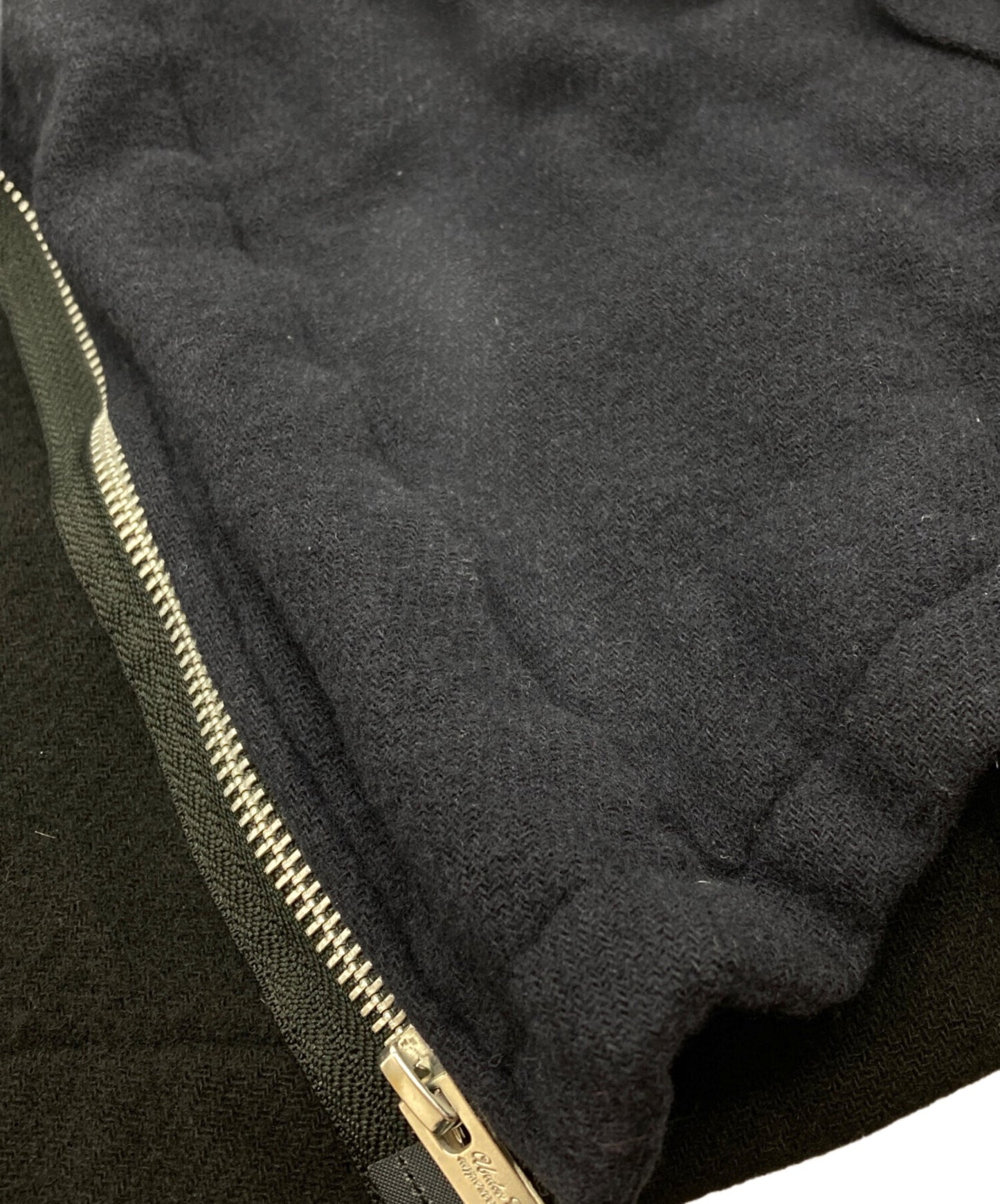 [Pre-owned] UNDERCOVER Shrunken Wool Hooded Layered Blouson UC2A4208