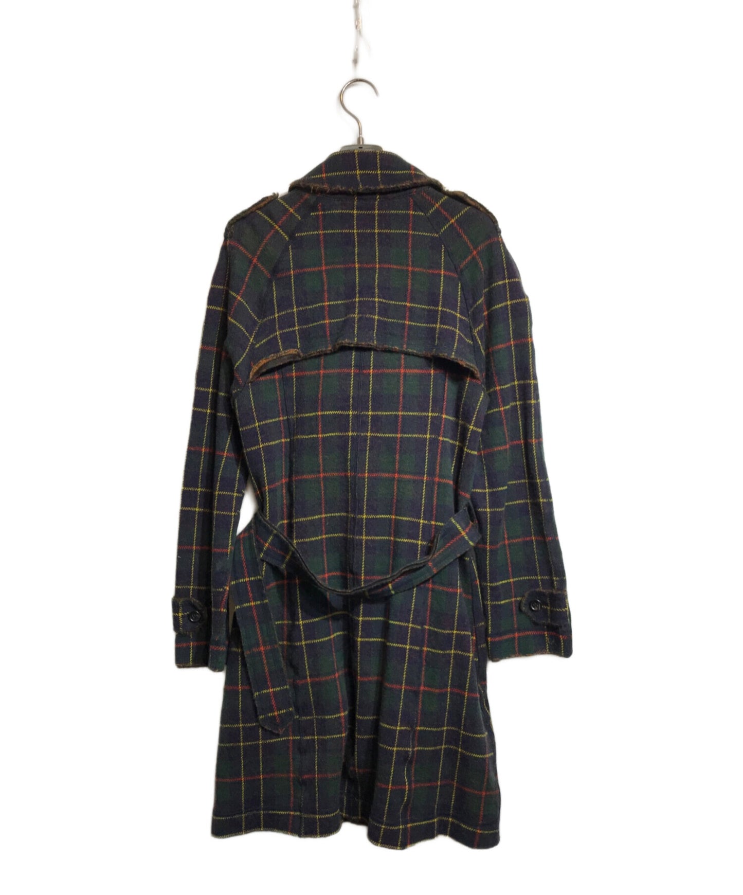 [Pre-owned] tricot COMME des GARCONS Cutoff shrunken flannel coat TK-C006