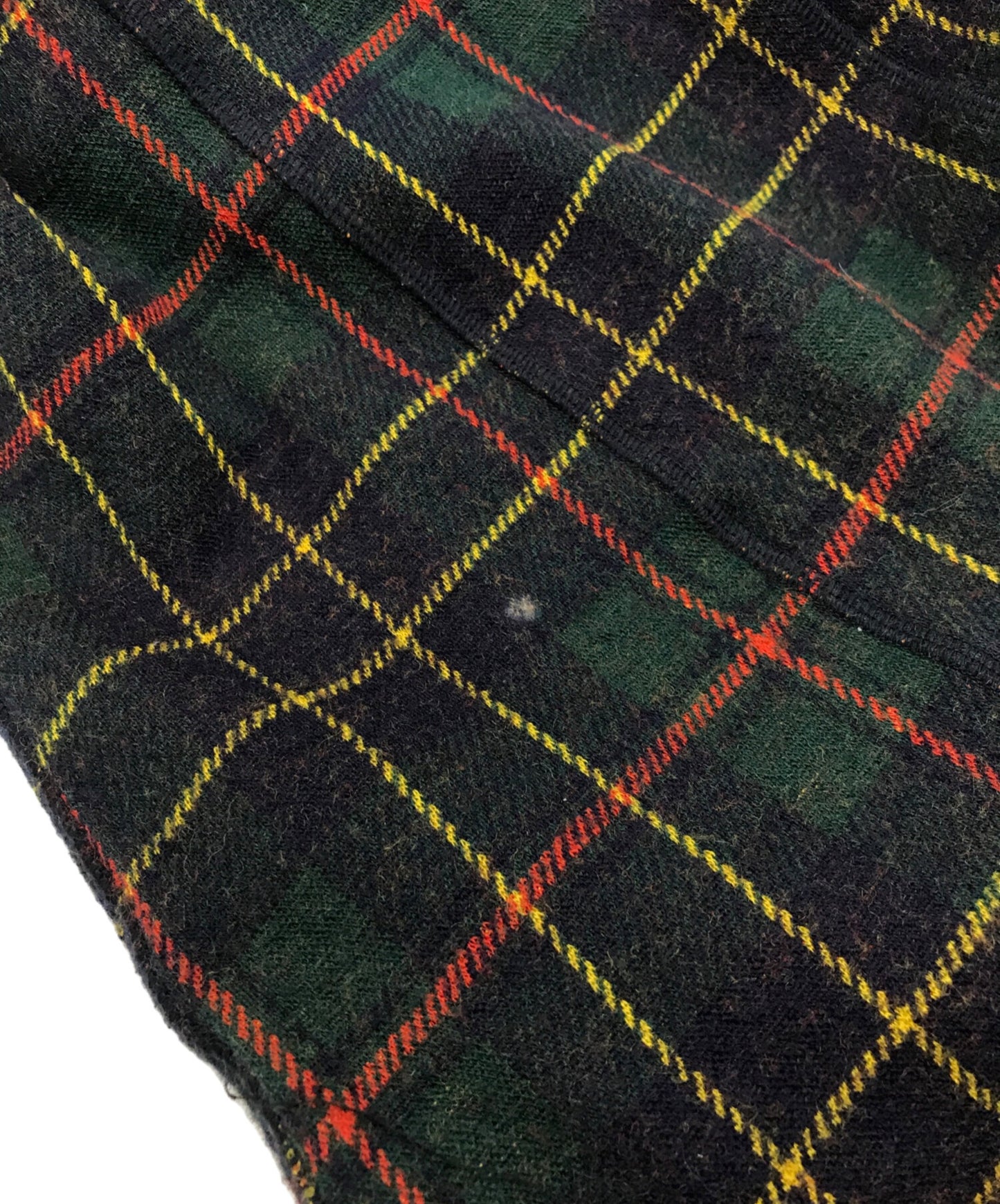 [Pre-owned] tricot COMME des GARCONS Cutoff shrunken flannel coat TK-C006