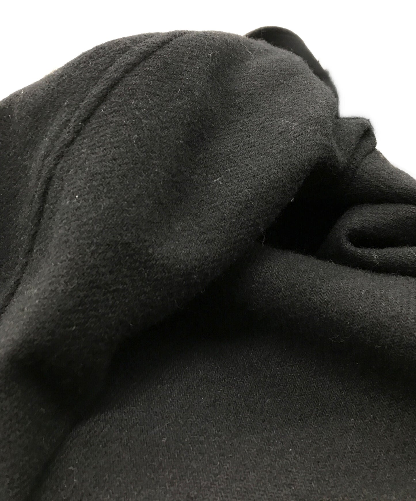 [Pre-owned] REGULATION Yohji Yamamoto MEN Wool Flannel Reversible Belted Hooded Coat HE-C03-840