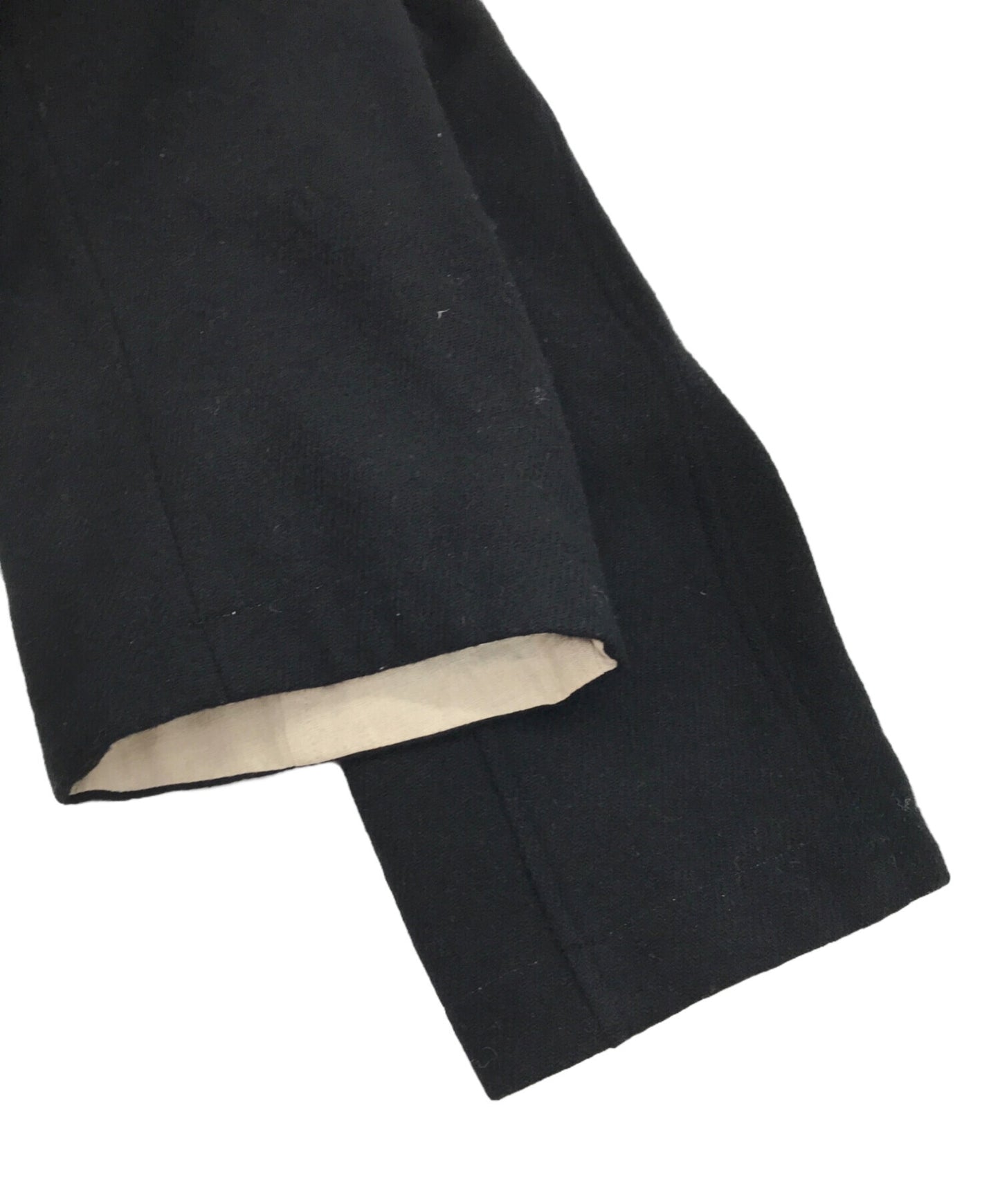 [Pre-owned] REGULATION Yohji Yamamoto MEN Wool Flannel Reversible Belted Hooded Coat HE-C03-840