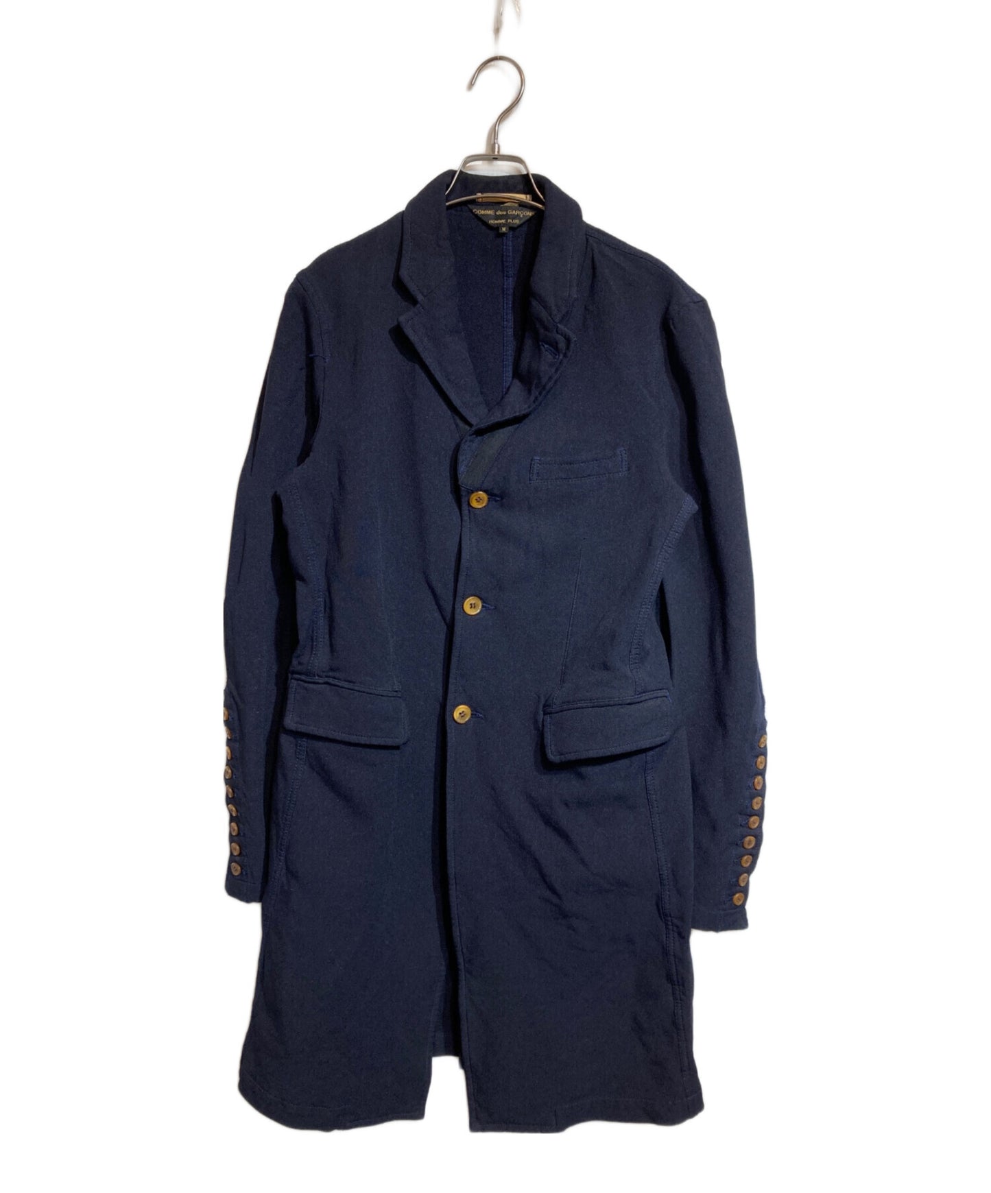 [Pre-owned] COMME des GARCONS HOMME PLUS Polyester Shrinkable Long Jacket PJ-J029