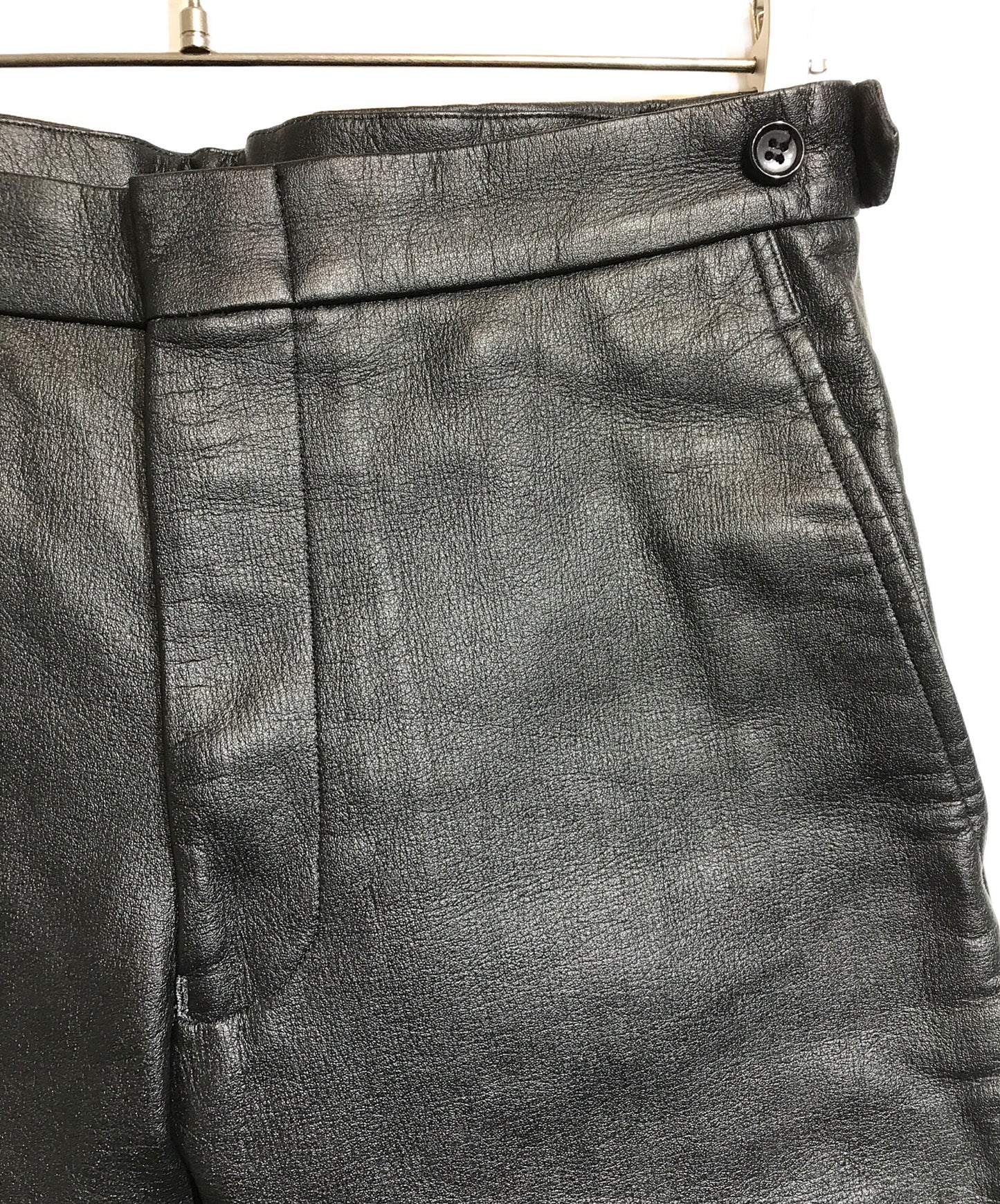 [Pre-owned] COMME des GARCONS HOMME PLUS Faux leather pants PP-04065S
