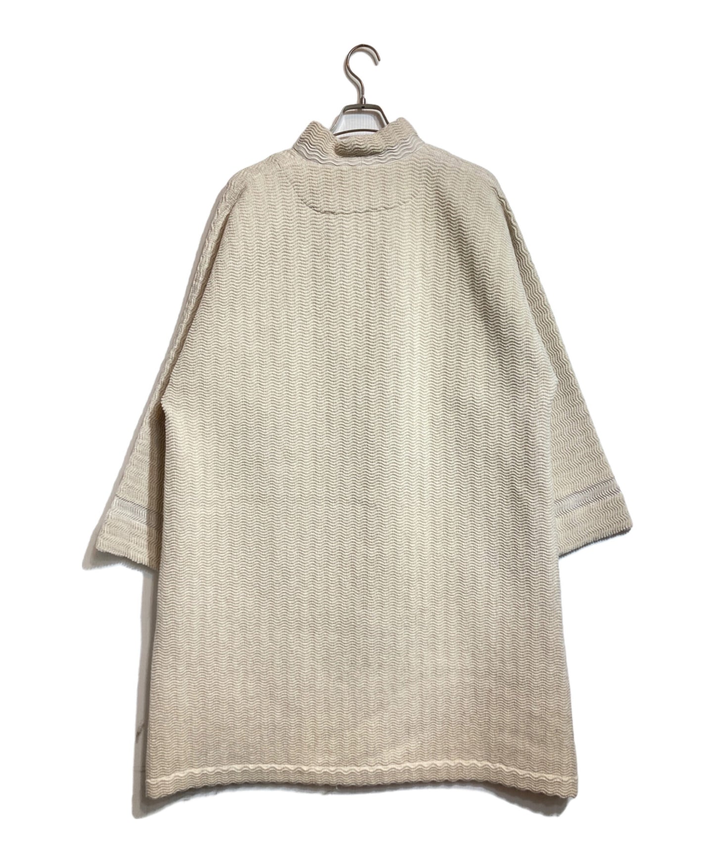 [Pre-owned] A・POC ABLE ISSEY MIYAKE Wool blend pleated coat AT13FA731