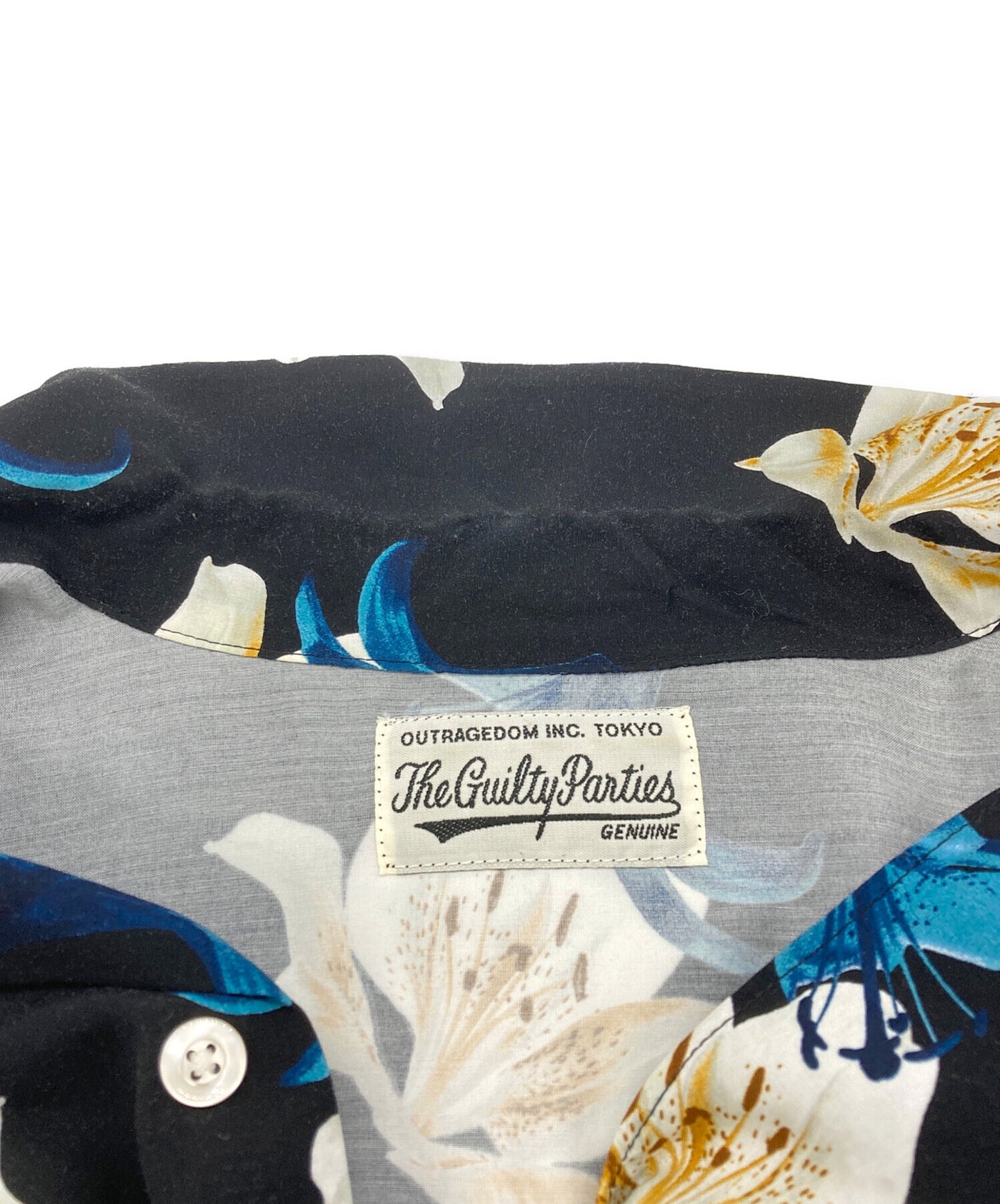 [Pre-owned] WACKO MARIA INVINCIBLE HAWAIIAN SHIRT