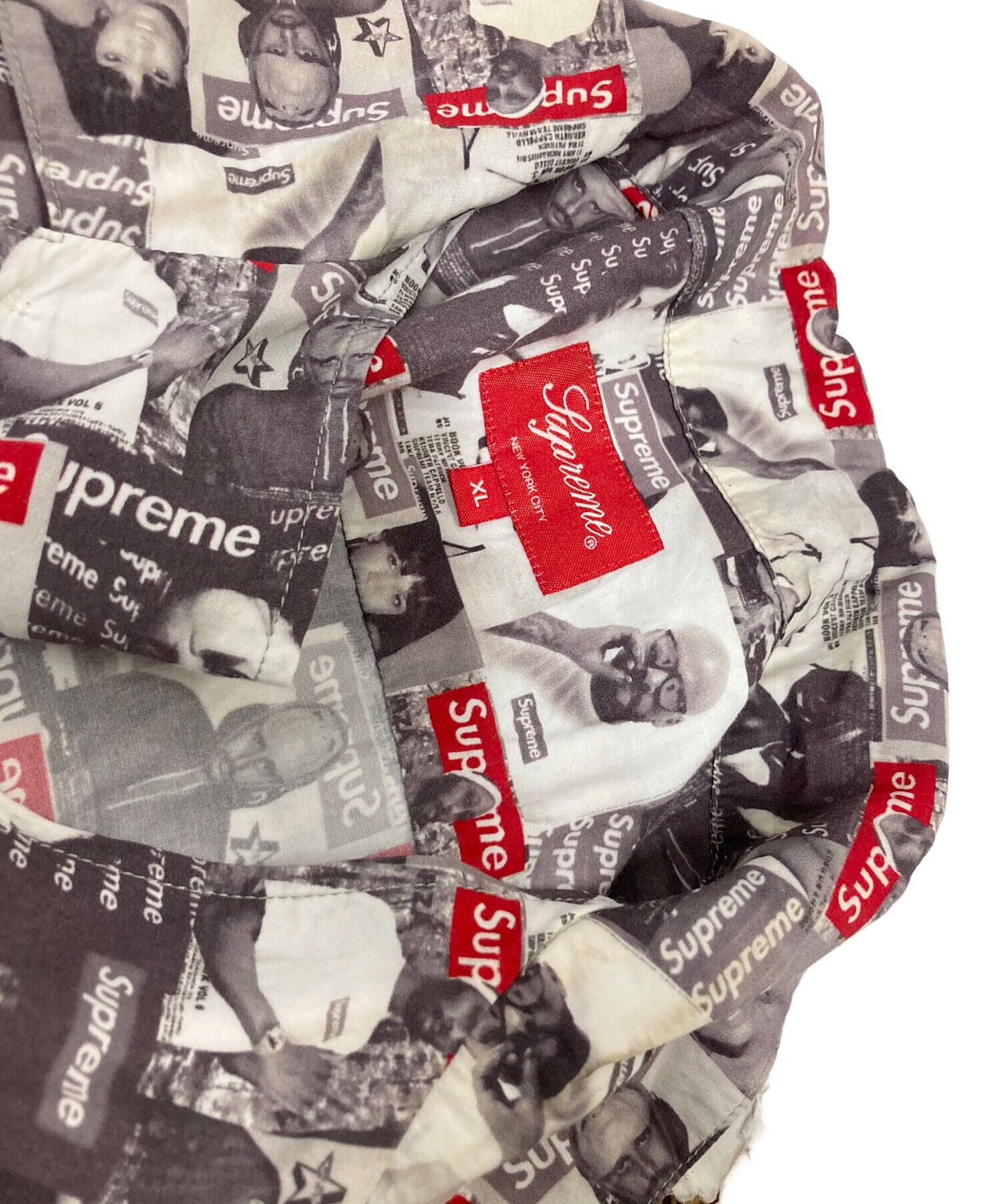 [Pre-owned] SUPREME Magazine S/S Shirt