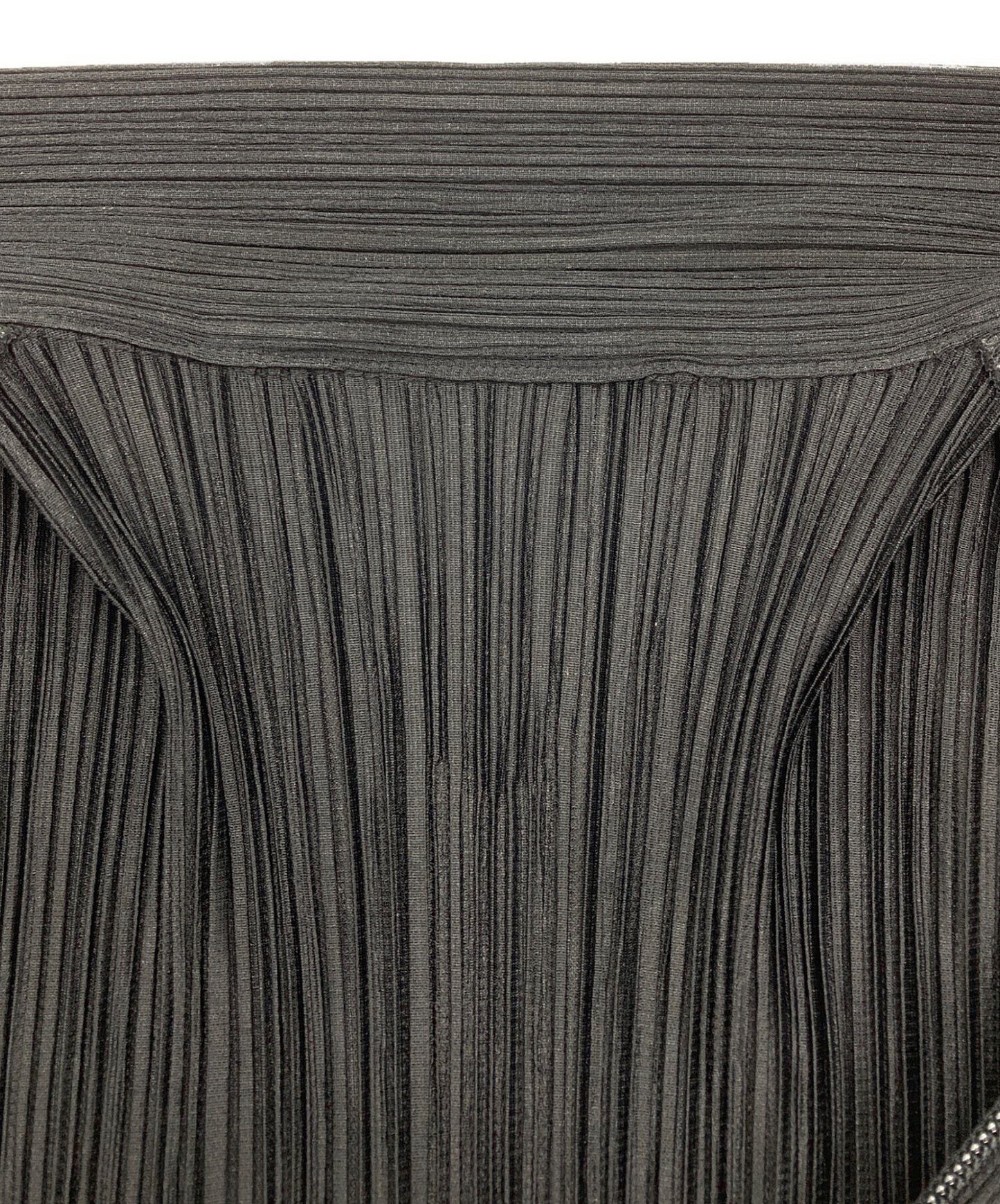 [Pre-owned] PLEATS PLEASE Double Zip Pleated Vest PP04-JE384