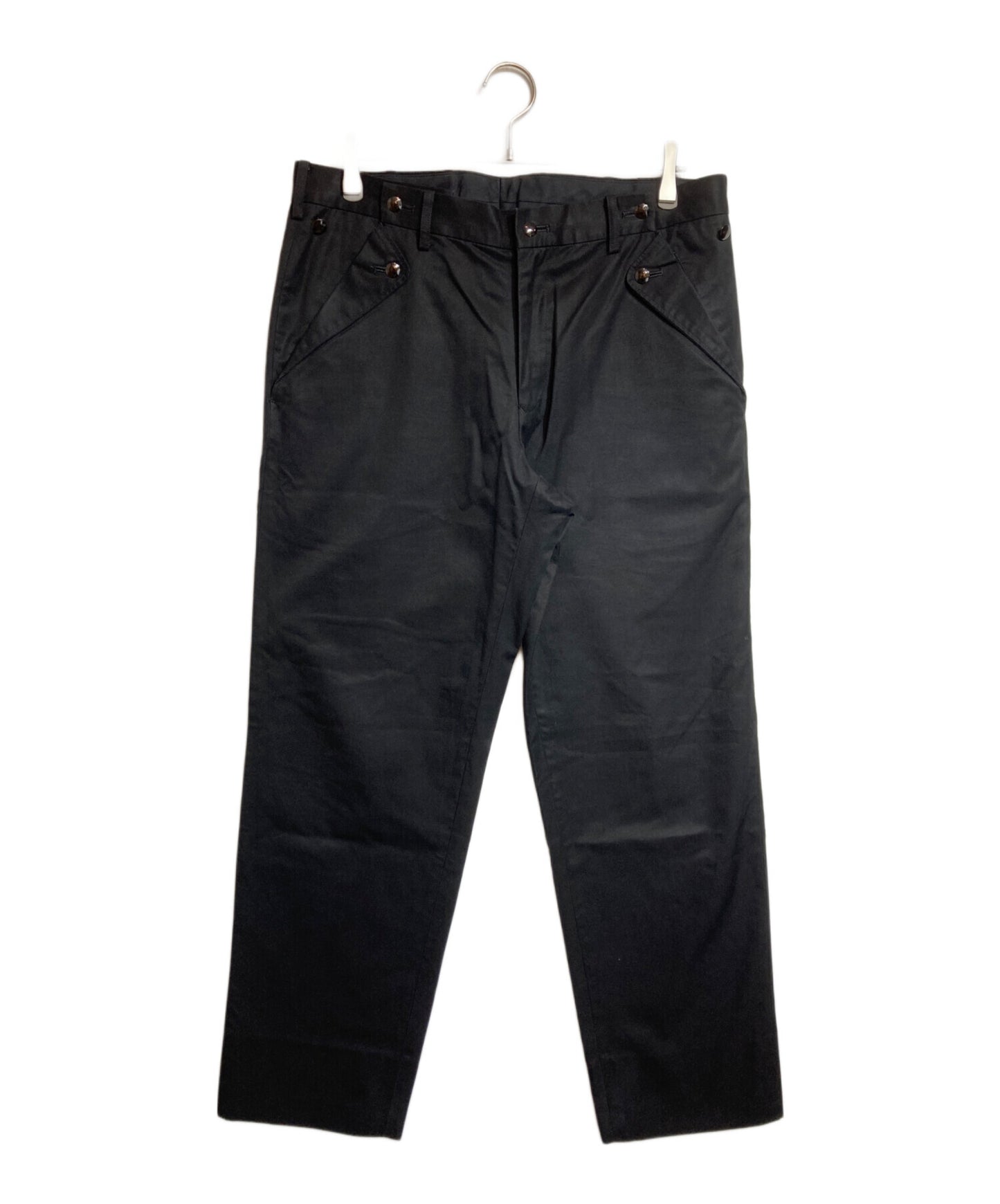 [Pre-owned] Yohji Yamamoto pour homme Metal Button Cotton Long Pants HR-P05-005