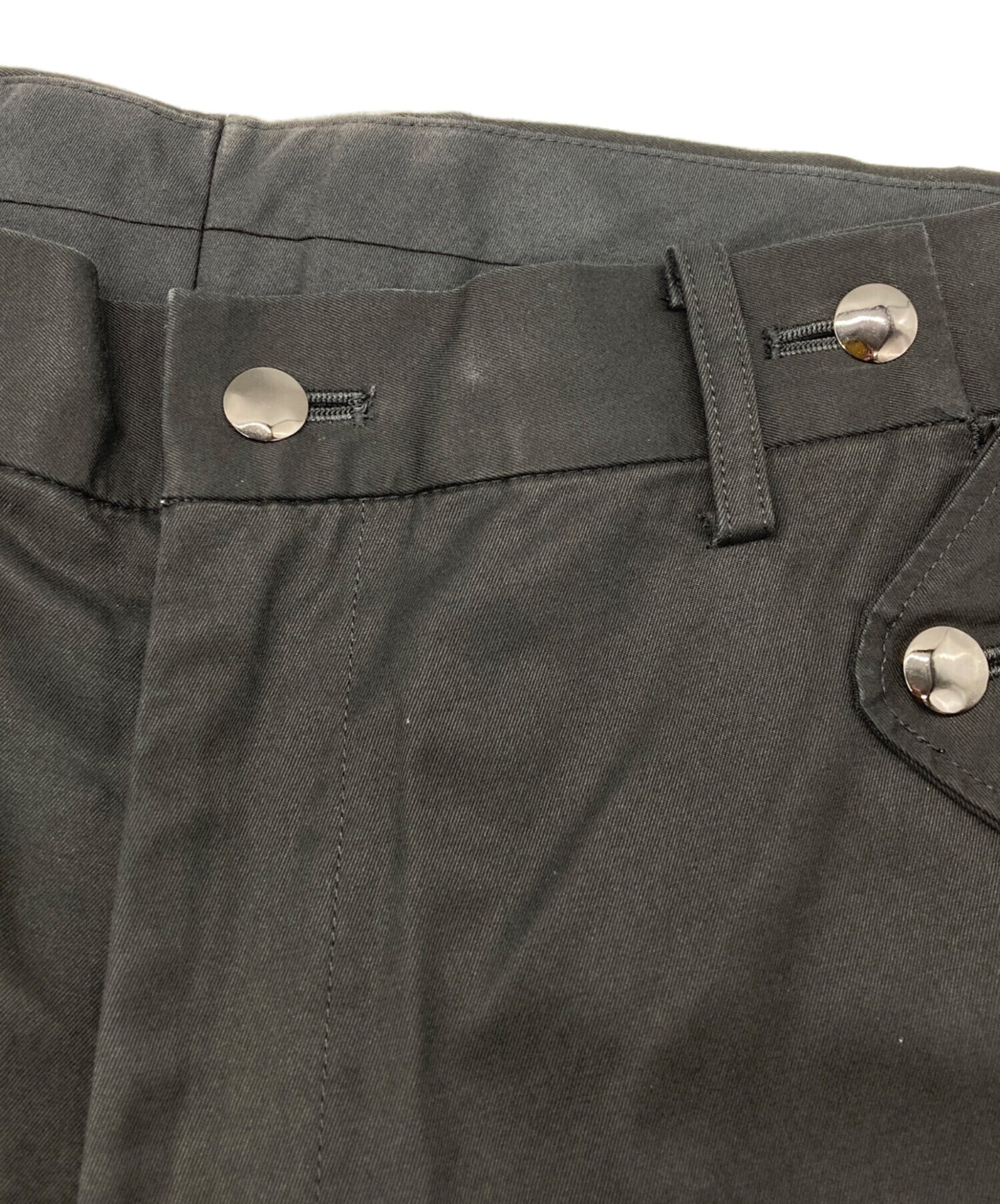 [Pre-owned] Yohji Yamamoto pour homme Metal Button Cotton Long Pants HR-P05-005