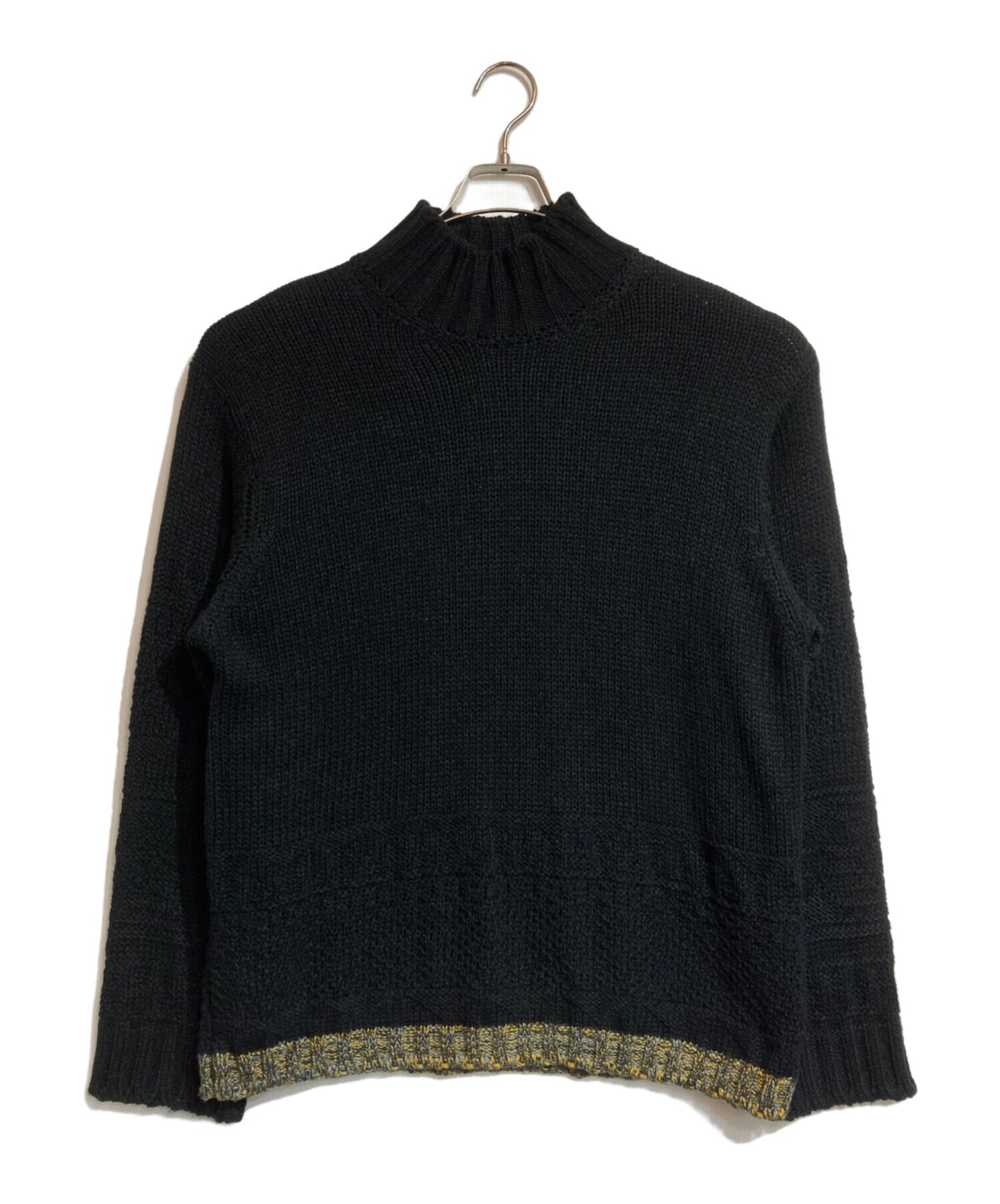 [Pre-owned] s'yte BULKY WOOL LYNX HIGH NECK KNIT UB-K08-611