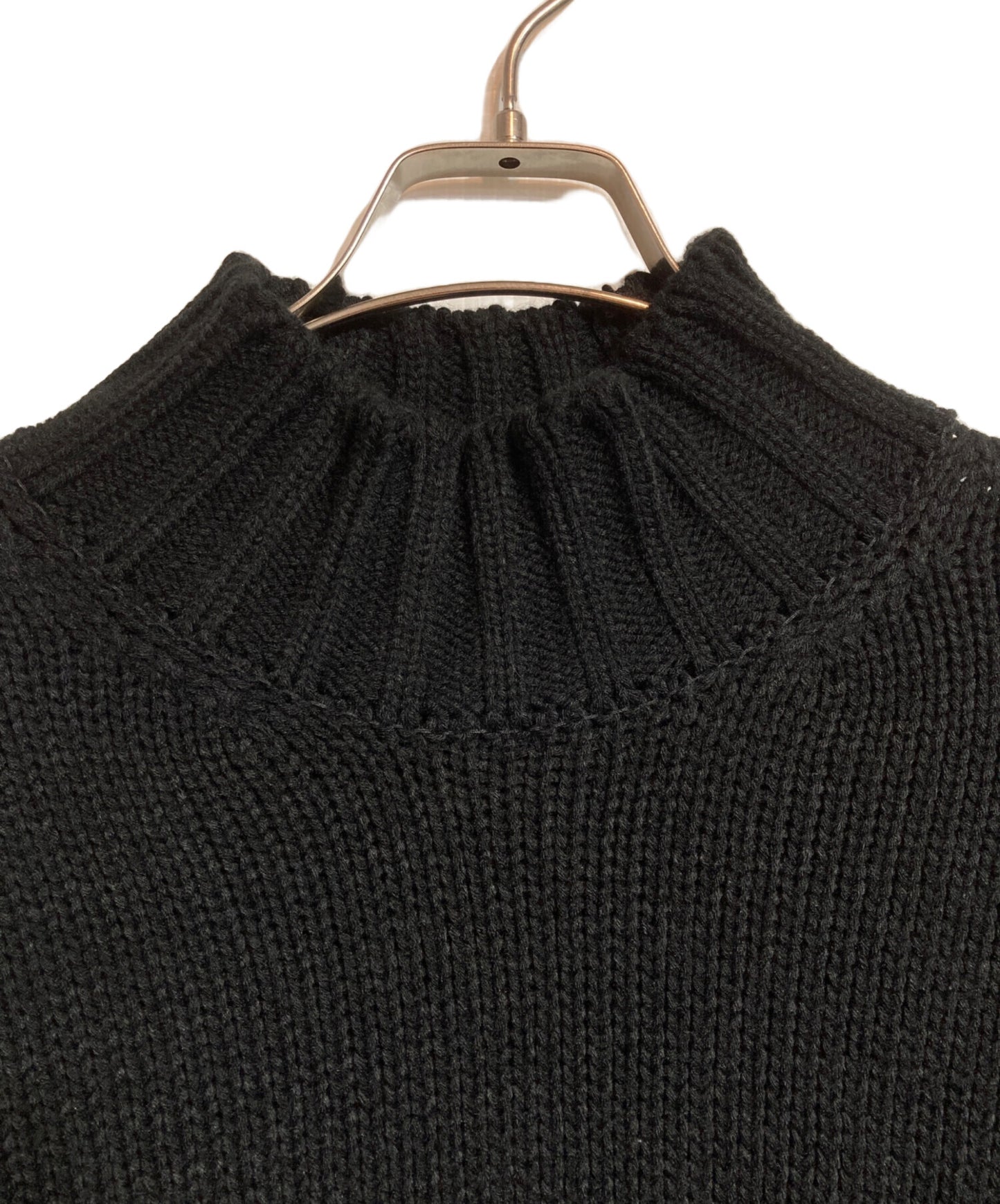 [Pre-owned] s'yte BULKY WOOL LYNX HIGH NECK KNIT UB-K08-611