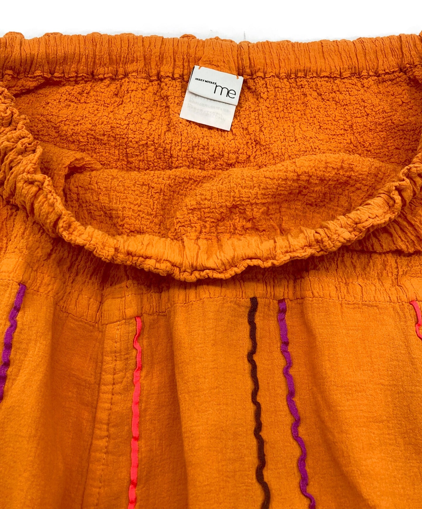 [Pre-owned] me ISSEY MIYAKE Wrinkle Pleats Easy Pants MI02FF504