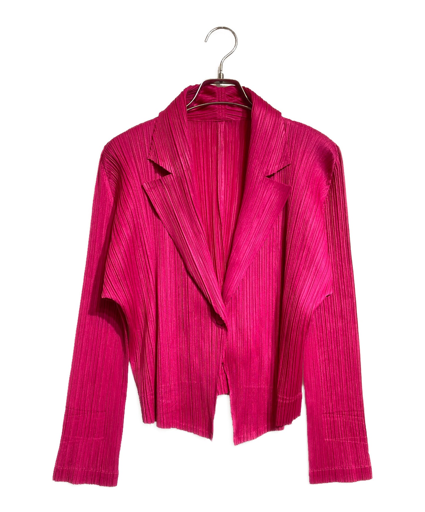 [Pre-owned] PLEATS PLEASE Notched lapel one-button pleated jacket PP03-JD182