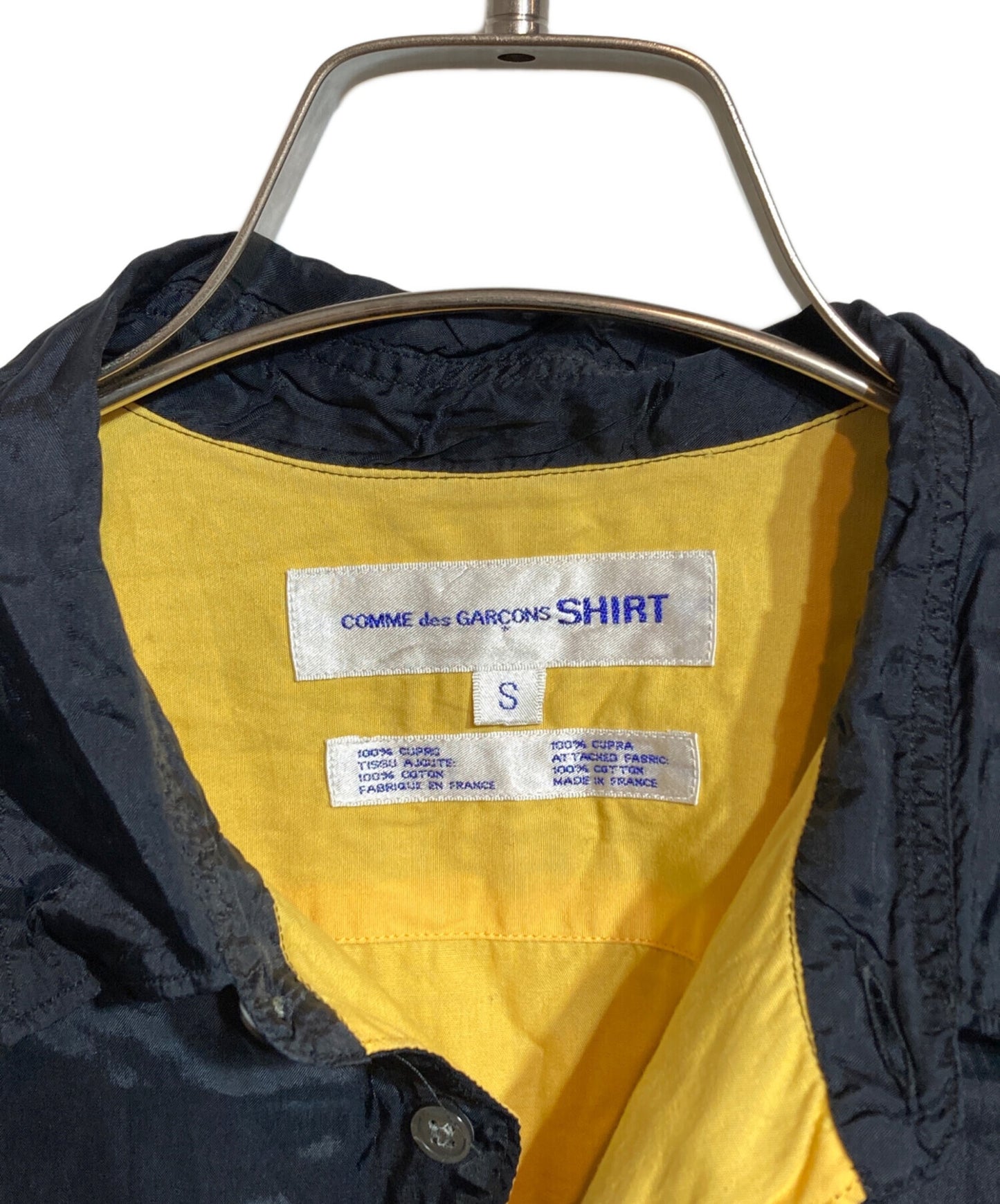 [Pre-owned] COMME des GARCONS SHIRT Cupra bicolor shirt W11145