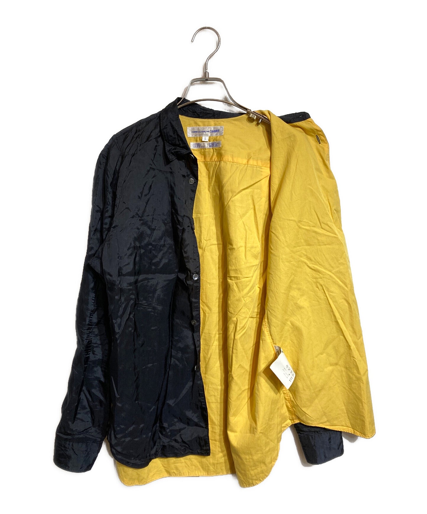 [Pre-owned] COMME des GARCONS SHIRT Cupra bicolor shirt W11145