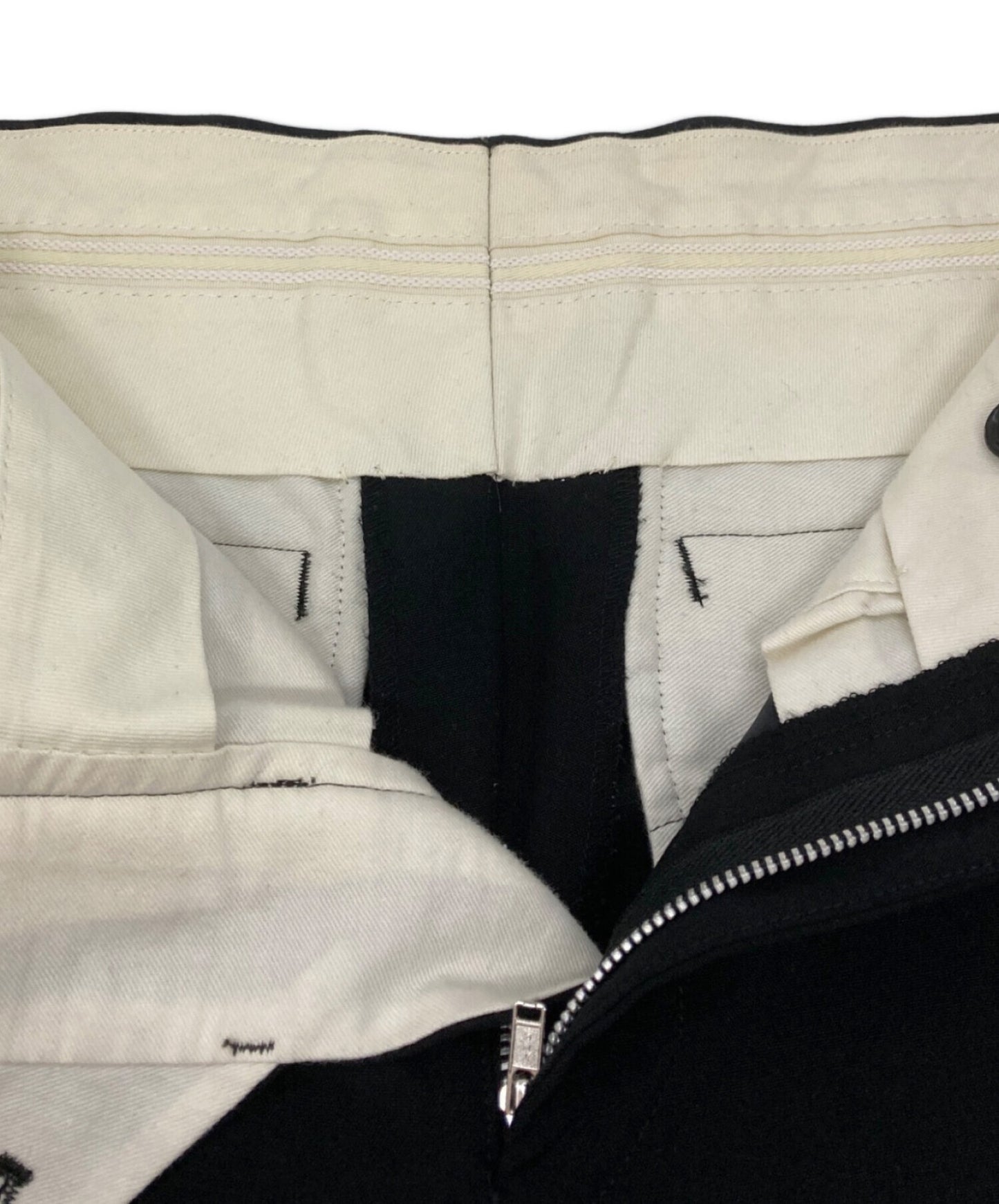 [Pre-owned] COMME des GARCONS COMME des GARCONS Wool gaber cropped pants RS-P011