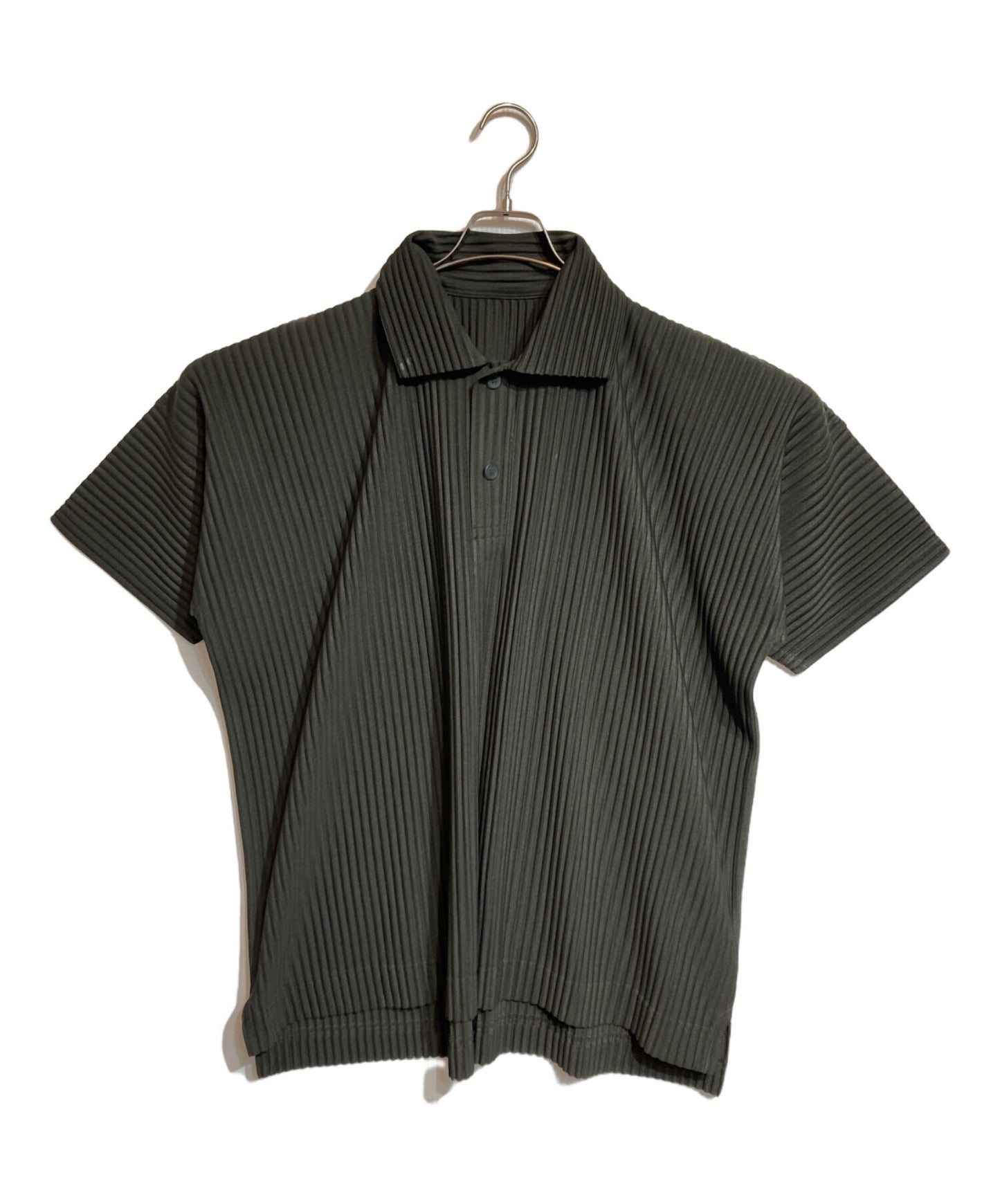 [Pre-owned] HOMME PLISSE ISSEY MIYAKE pleated polo shirt HP01JM126