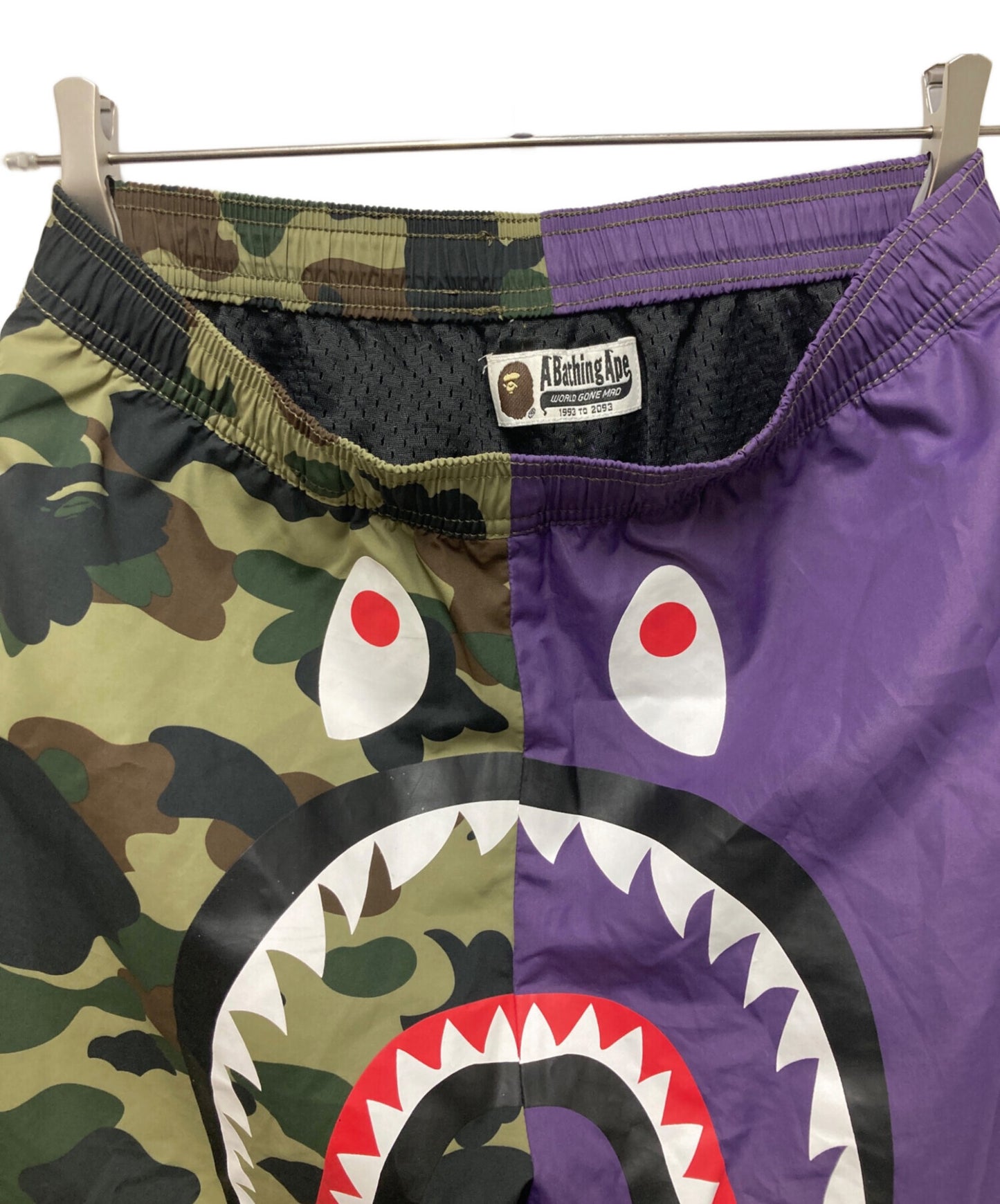 [Pre-owned] A BATHING APE 1st Camo Shark Beach Pants 001SPF301015X