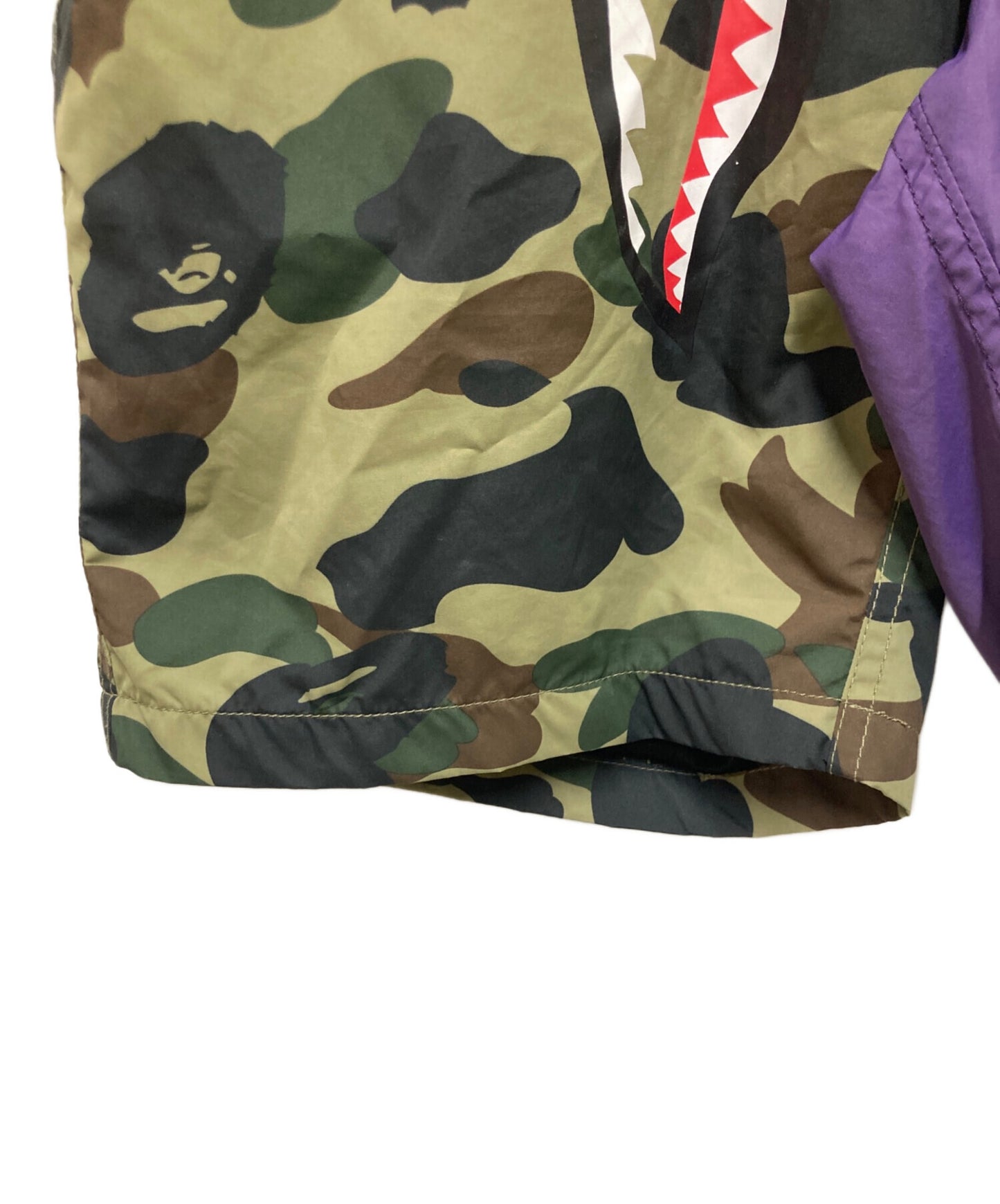 [Pre-owned] A BATHING APE 1st Camo Shark Beach Pants 001SPF301015X