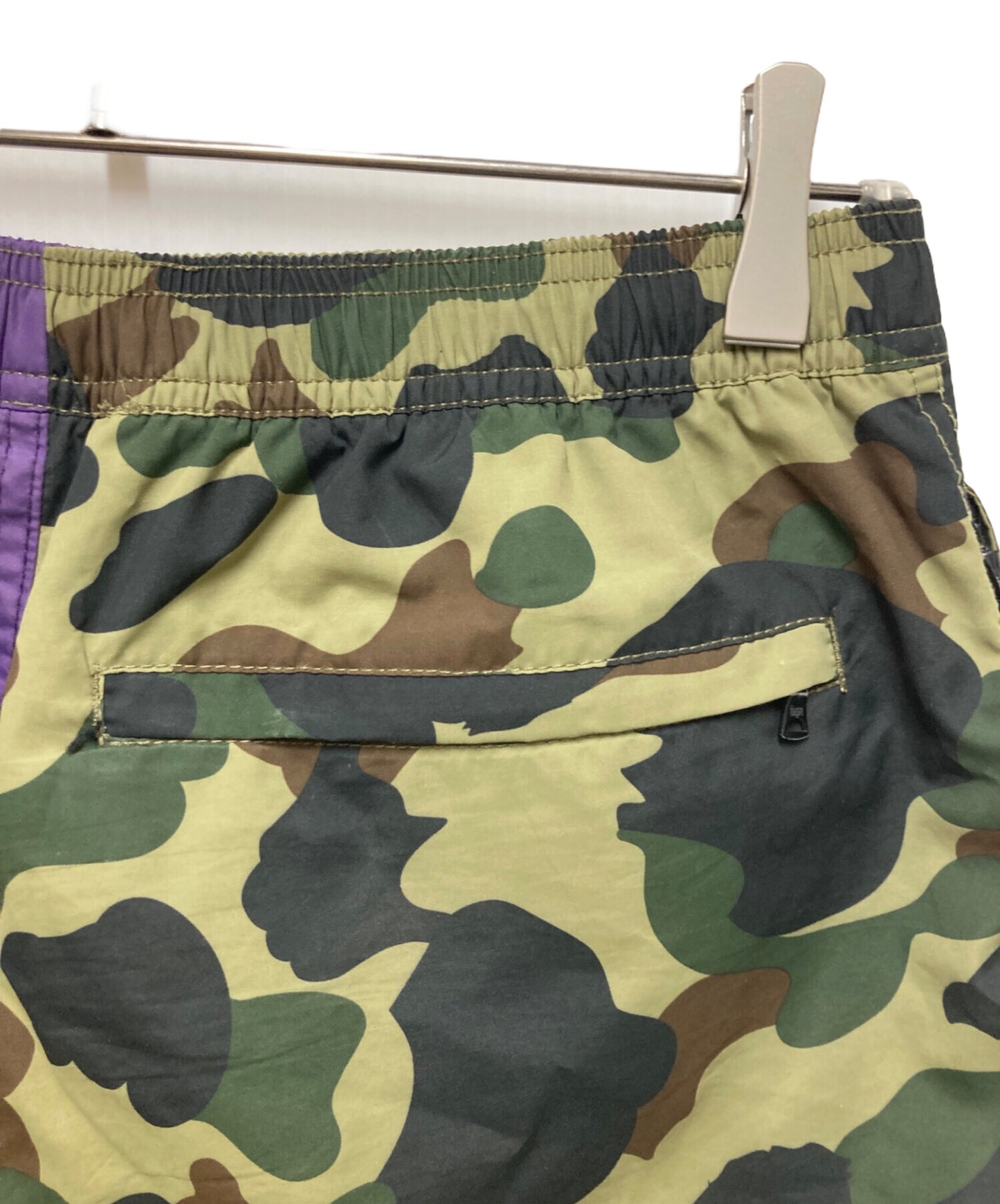 [Pre-owned] A BATHING APE 1st Camo Shark Beach Pants 001SPF301015X