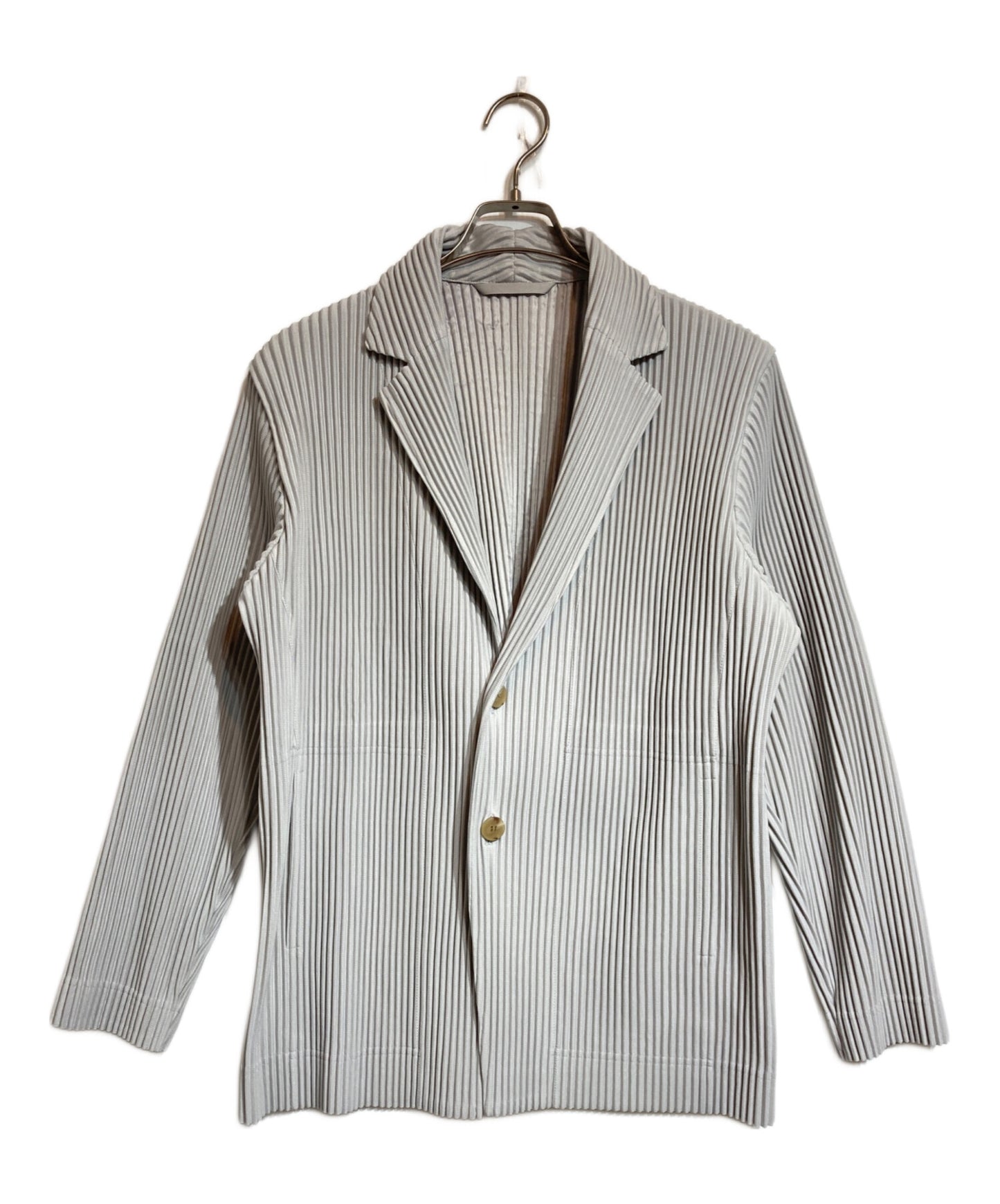 [Pre-owned] HOMME PLISSE ISSEY MIYAKE BASICS Pleated Tailored Jacket HP55JD401