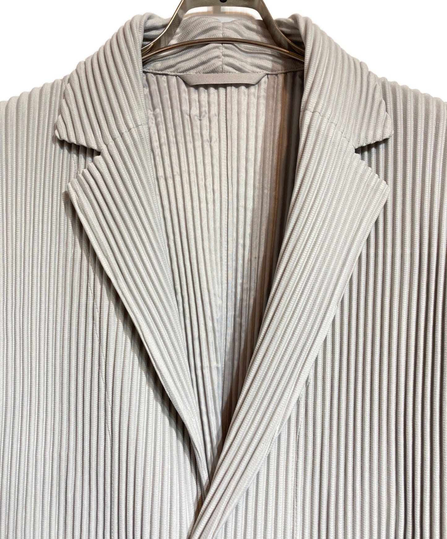 [Pre-owned] HOMME PLISSE ISSEY MIYAKE BASICS Pleated Tailored Jacket HP55JD401