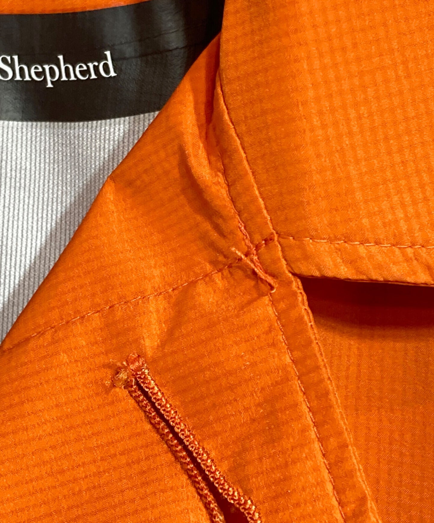 [Pre-owned] UNDERCOVER 3 Layer Ny Lip Stencil Collar Coat UST9301