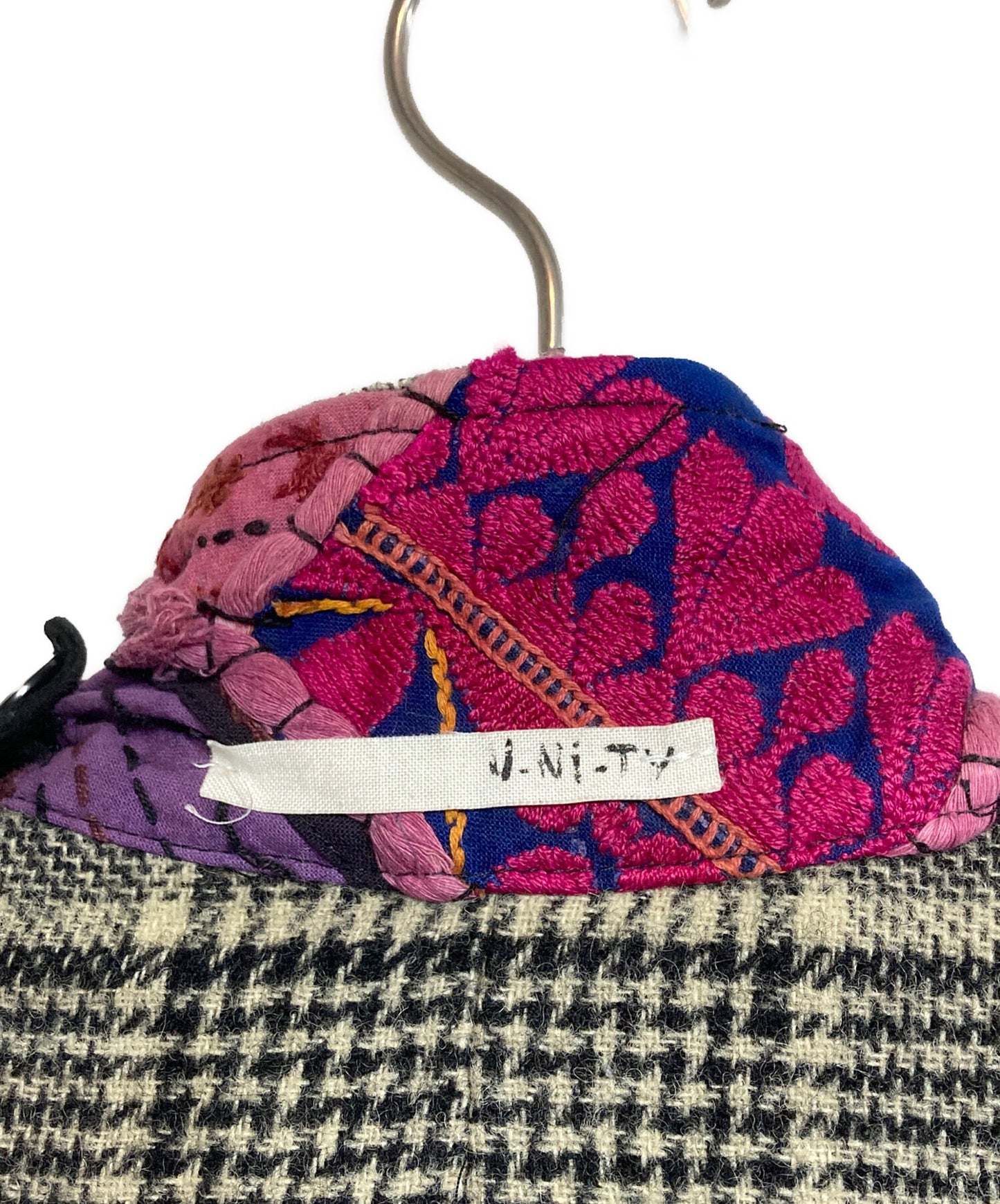 [Pre-owned] 10 corso como COMME des GARCONS Elbow Patch Wool Check Tailored Jacket