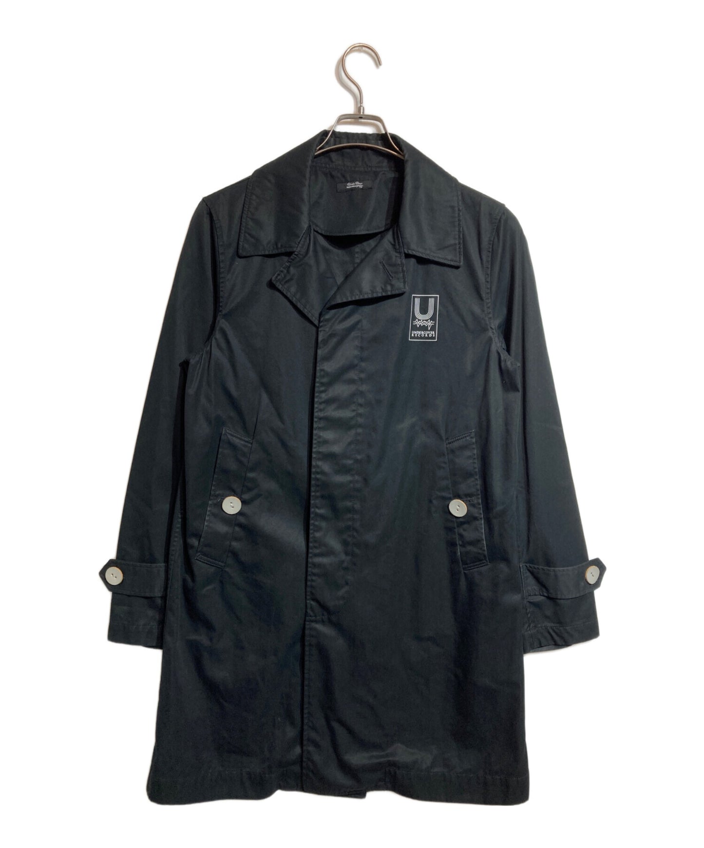 [Pre-owned] UNDERCOVER Back Print Stencil Collar Coat UCQ9302.