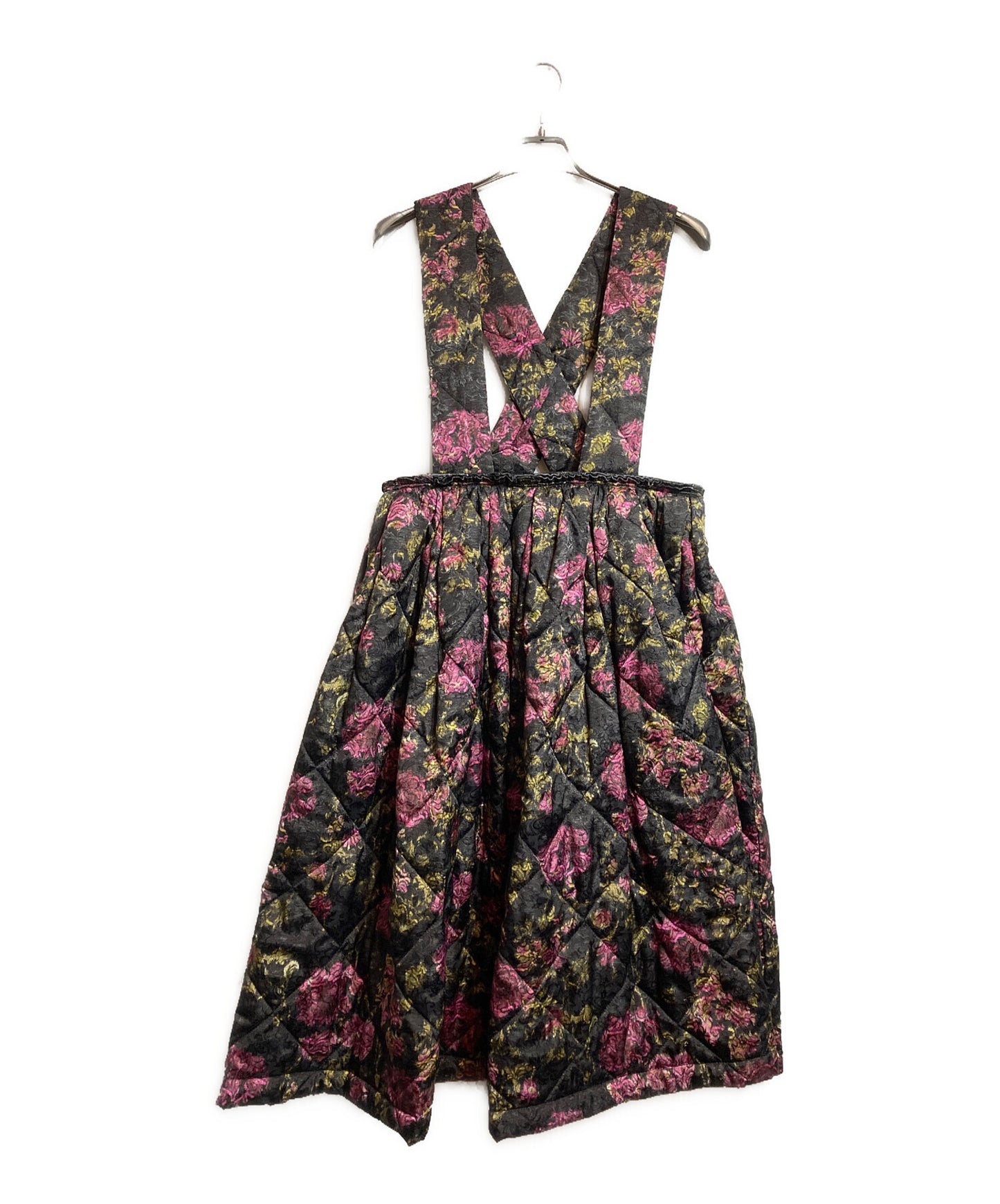 [Pre-owned] COMME des GARCONS Flower Jacquard Volume Jumperskirt GR-A010