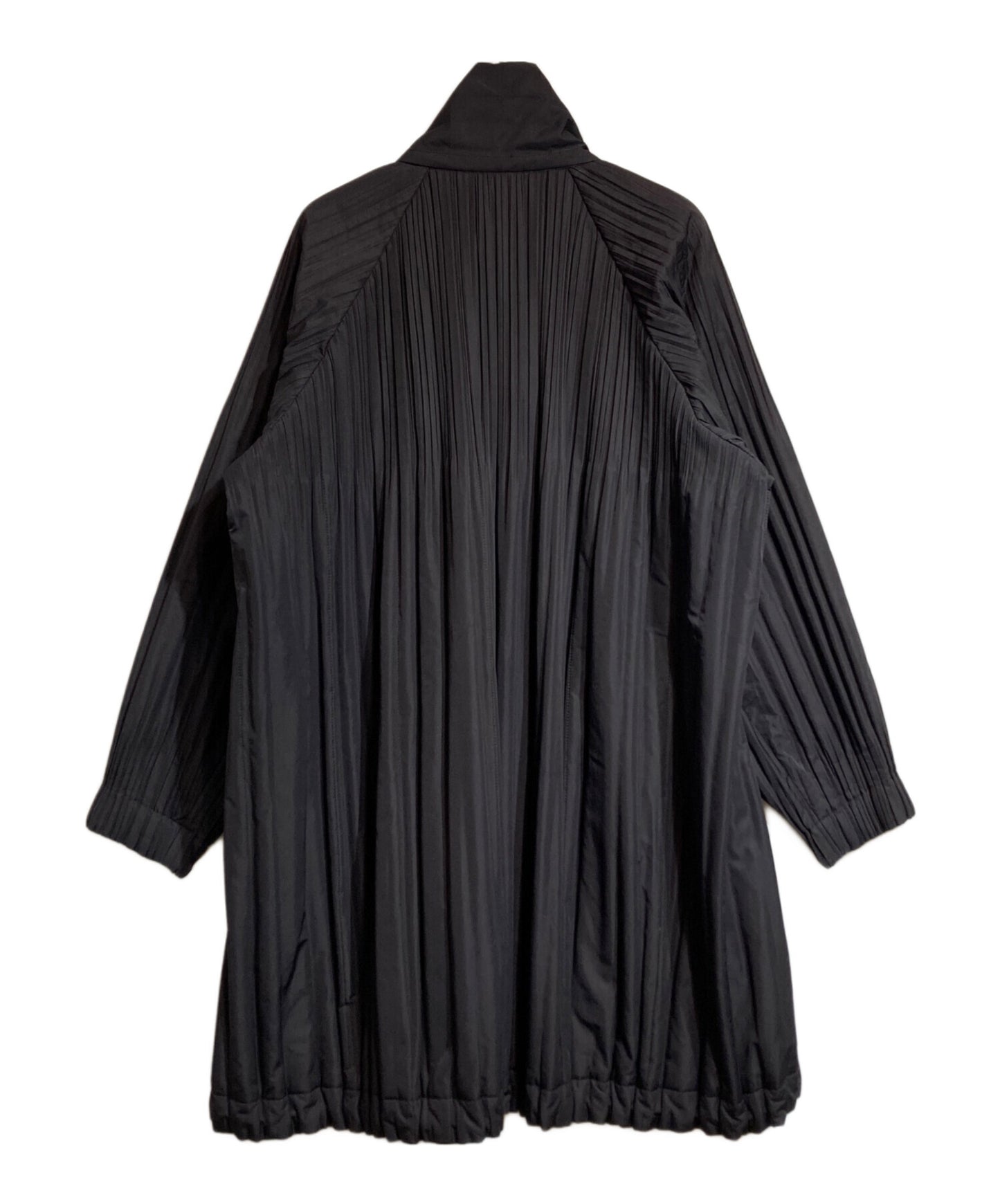 [Pre-owned] PLEATS PLEASE Pleated cotton coat PP13-ZA832