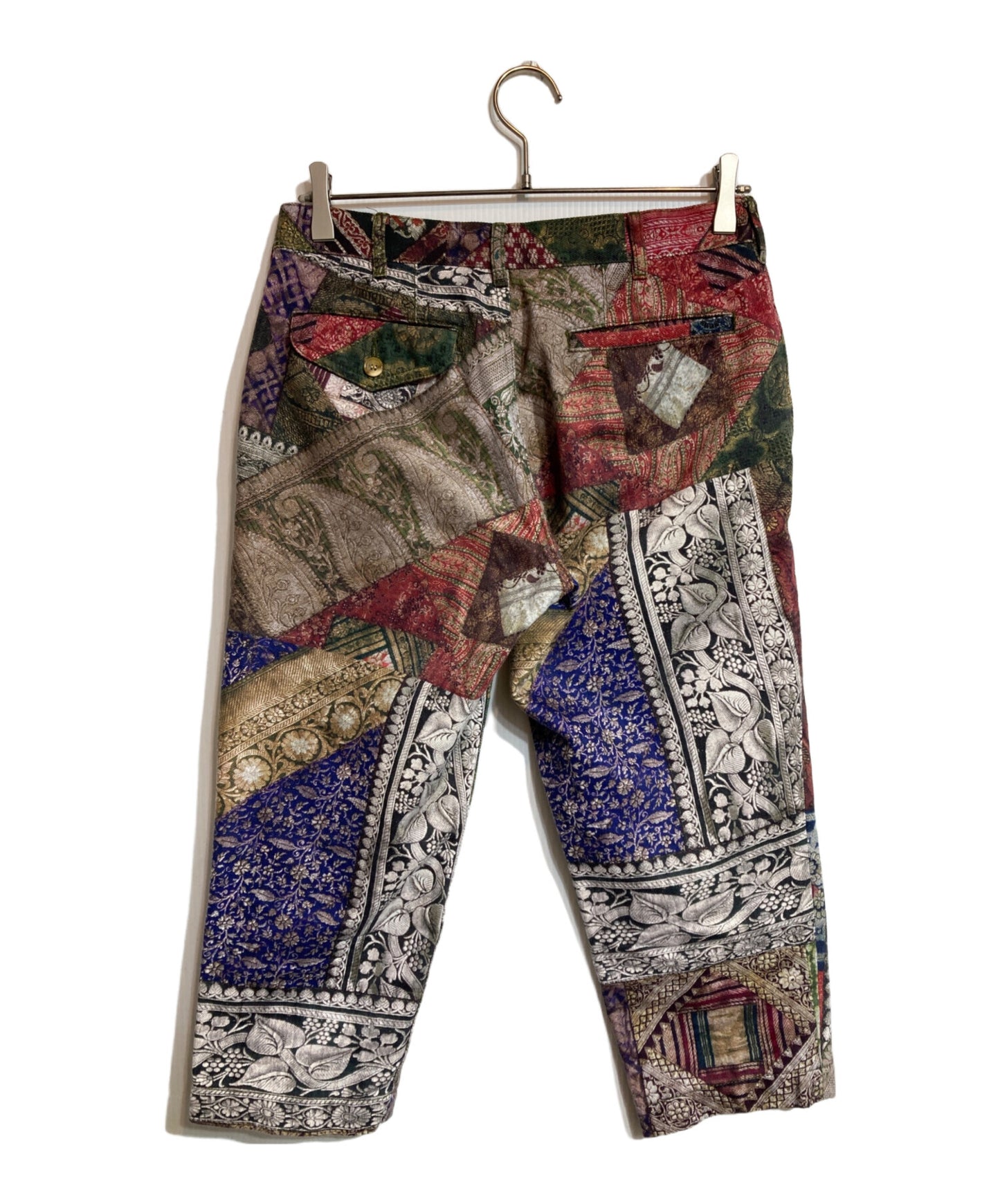 [Pre-owned] COMME des GARCONS HOMME PLUS Patchwork Transfer Cropped Pants PE-P023