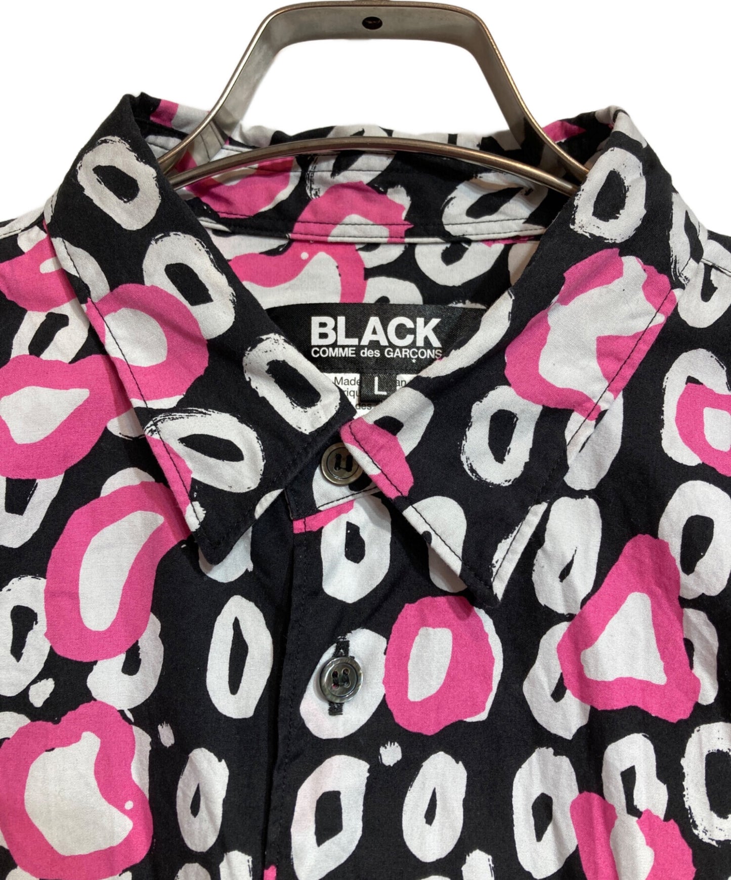 [Pre-owned] BLACK COMME des GARCONS leopard shirt 1K-B006