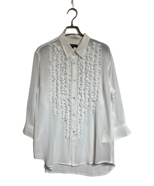 [Pre-owned] COMME des GARCONS HOMME PLUS sheer frill shirt PJ-B027