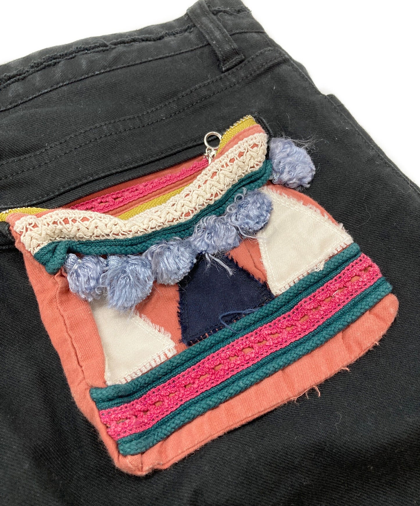 [Pre-owned] UNDERCOVER Tribal pocket denim pants UP2C4503-1