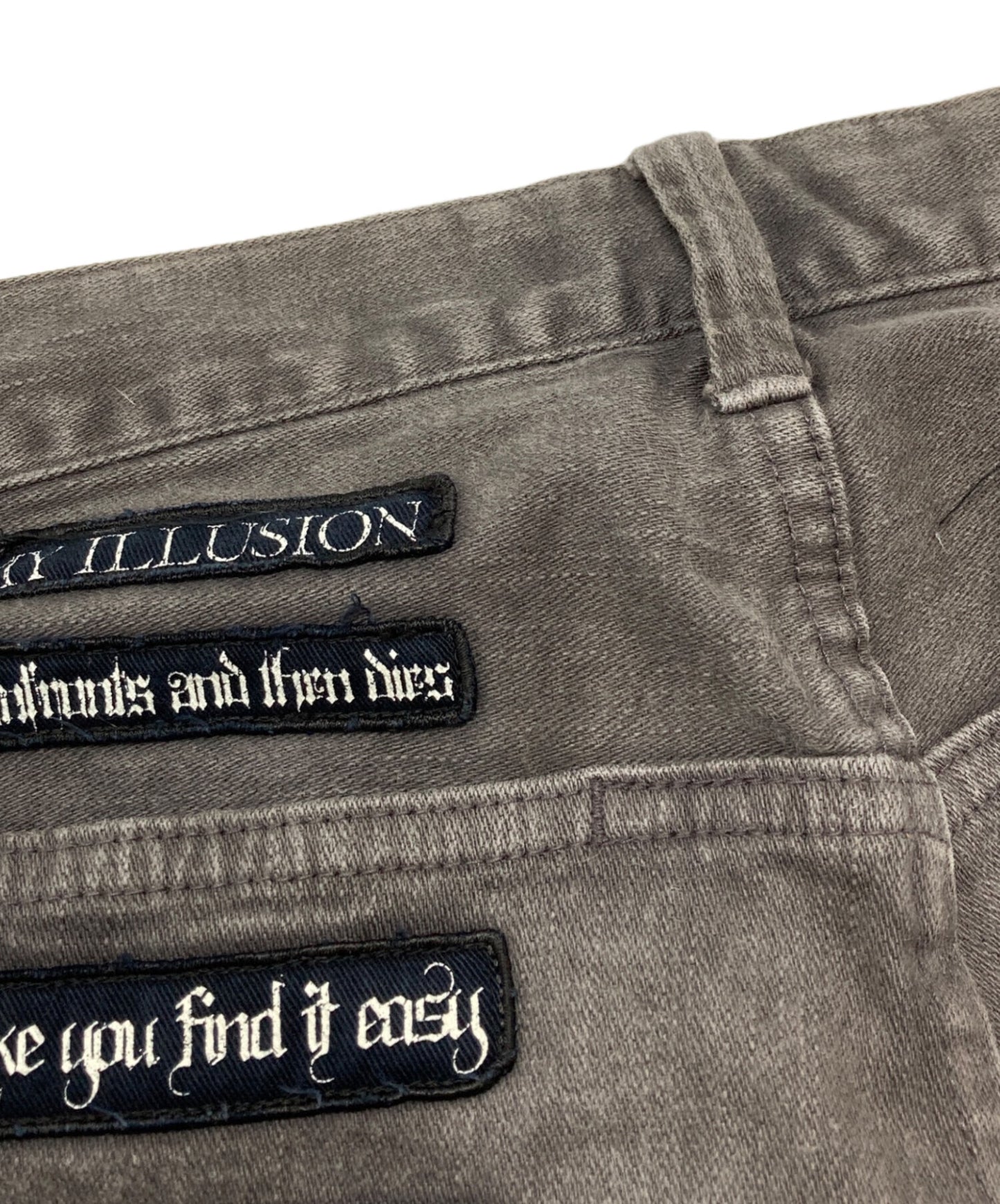 [Pre-owned] UNDERCOVER denim pants UCU4507